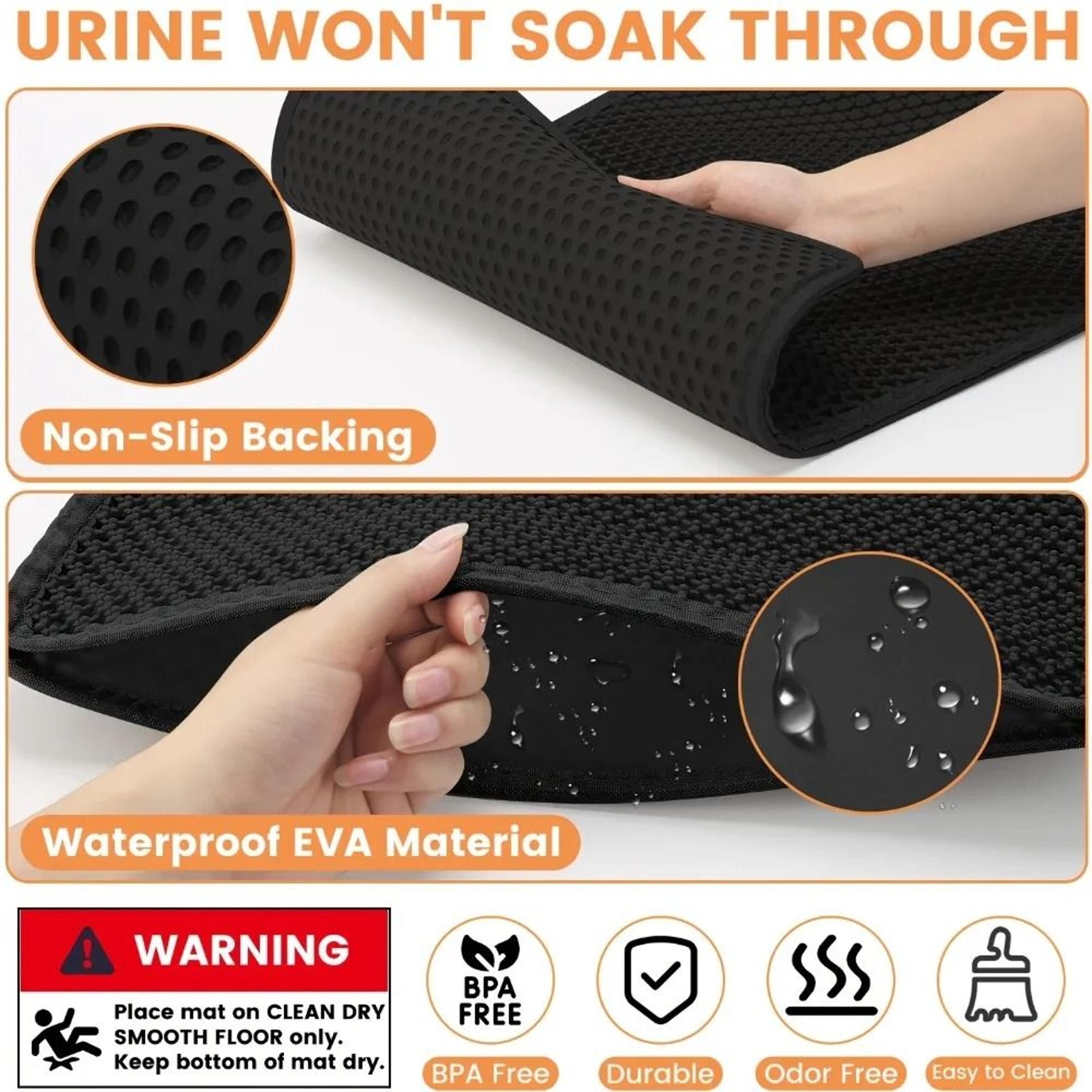Waterproof Double Layer Large Cat Litter Mat 3