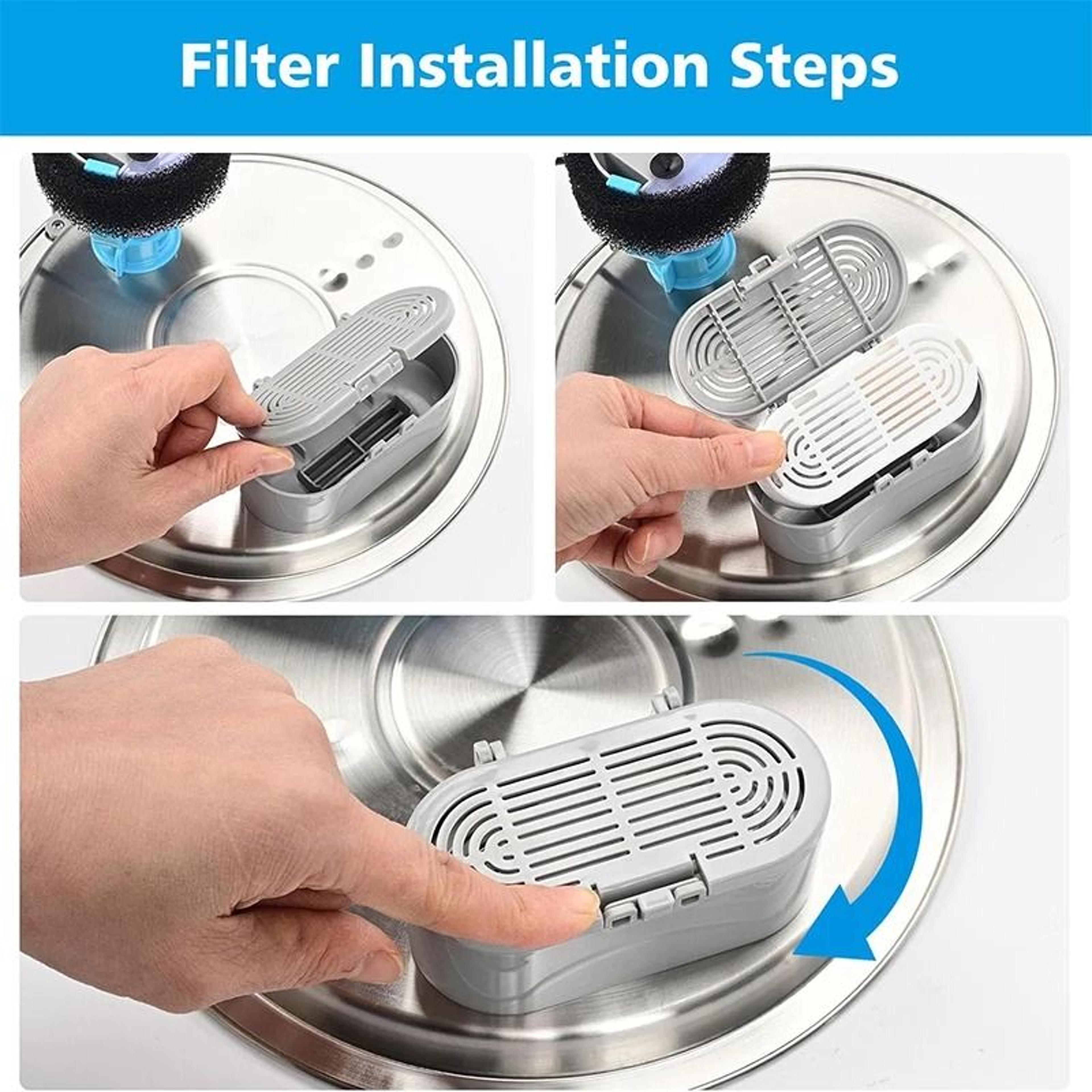 Replacement Cycle Filtering Pet Water Fountain Filter 4