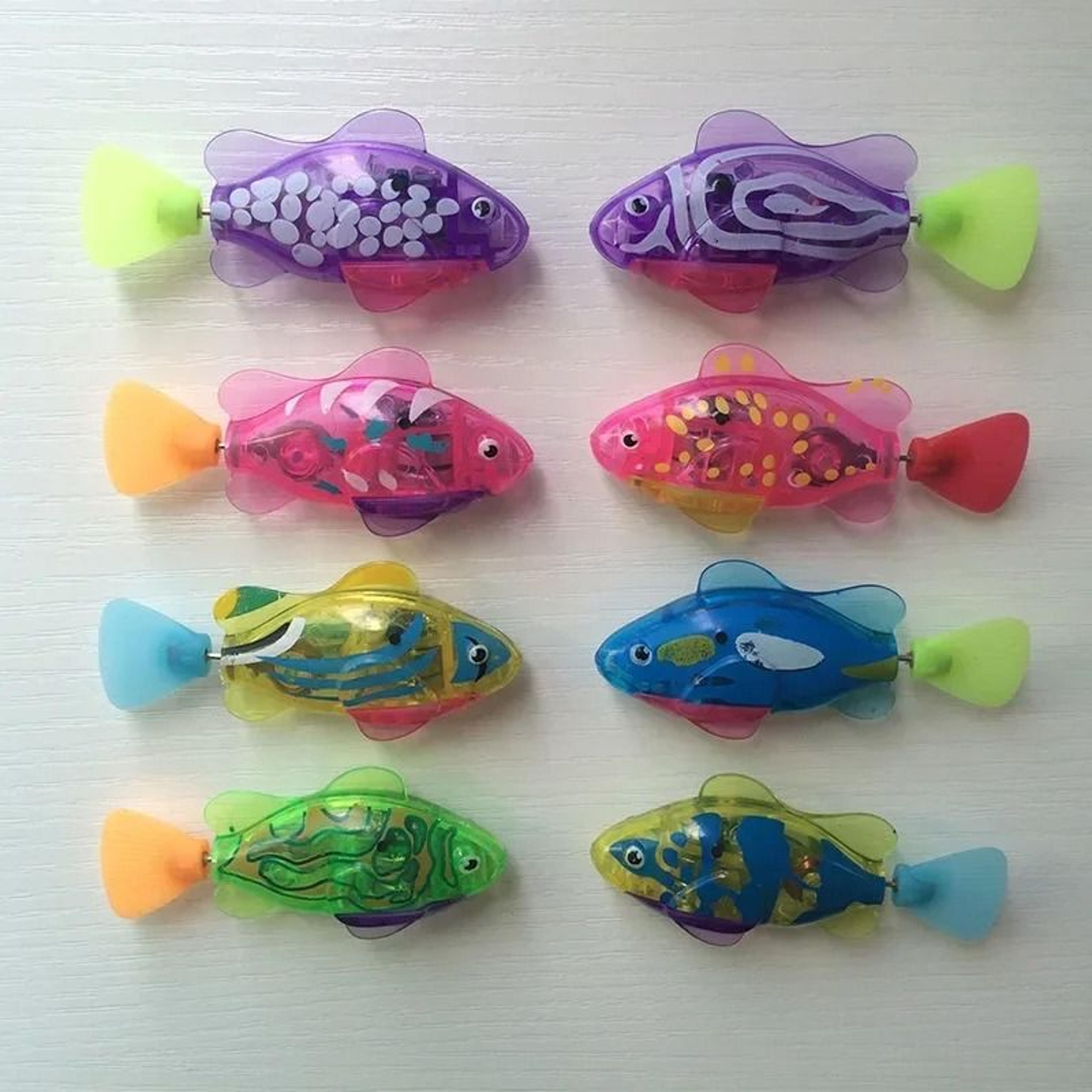 Pet Cat Toy LED Interactive Swimming Robot Fish Toy 3