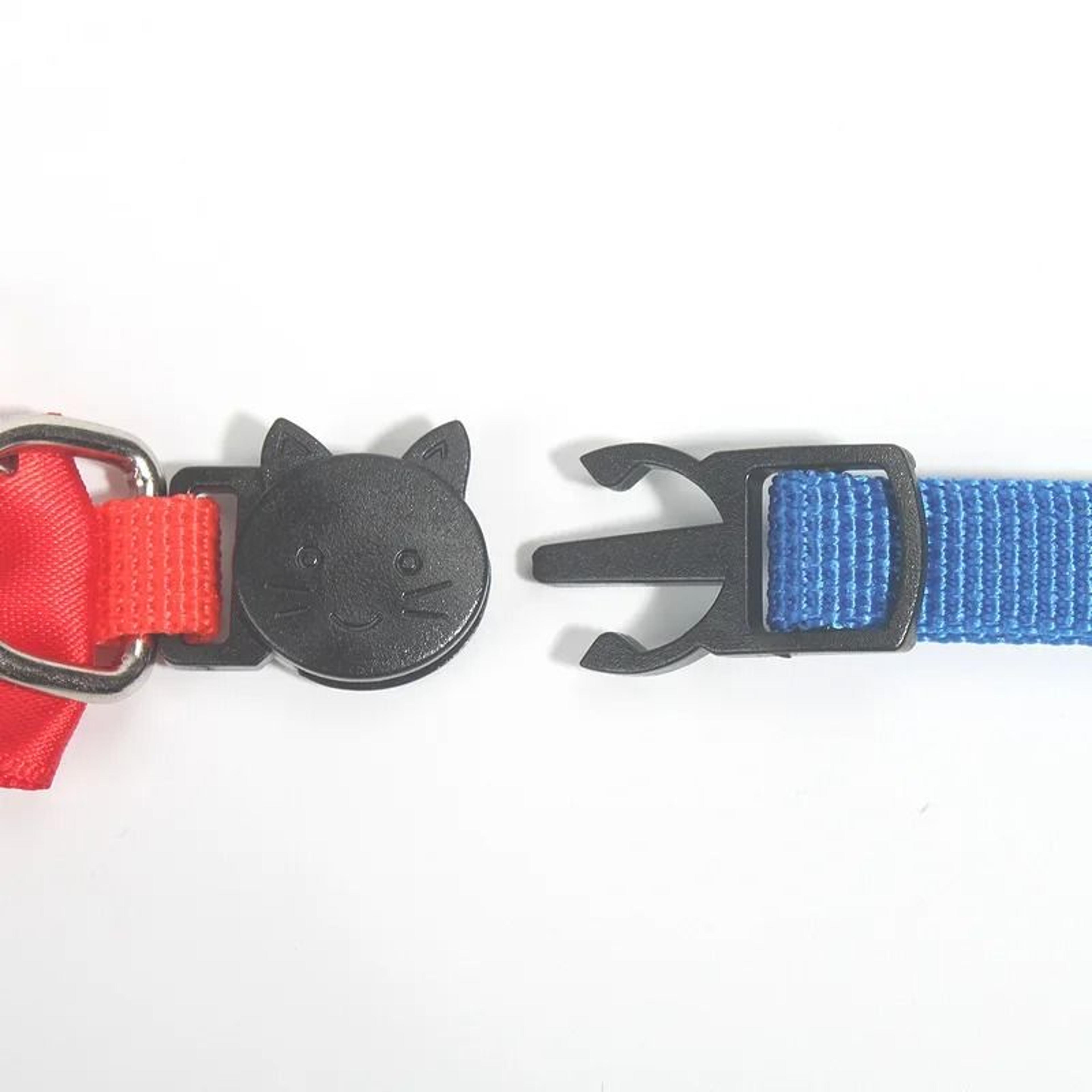 Charming Adjustable Multicolor Pet Bowtie Collar With Safety Bell Accent For Cats And Puppies 2