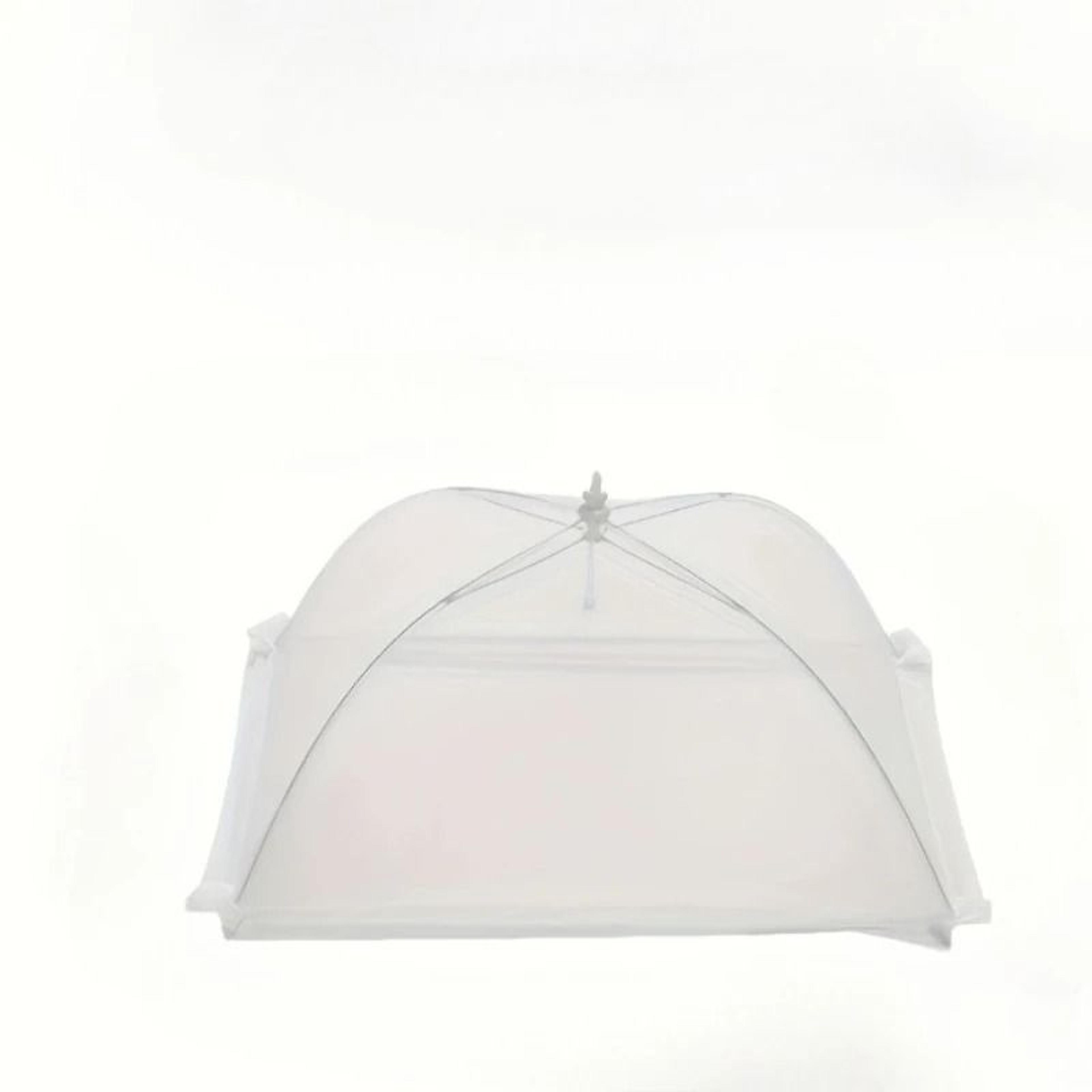 Premium Foldable Mesh Food Cover  Mosquito Fly And InsectProof FreshnessPreserving Ventilated Umbre 4