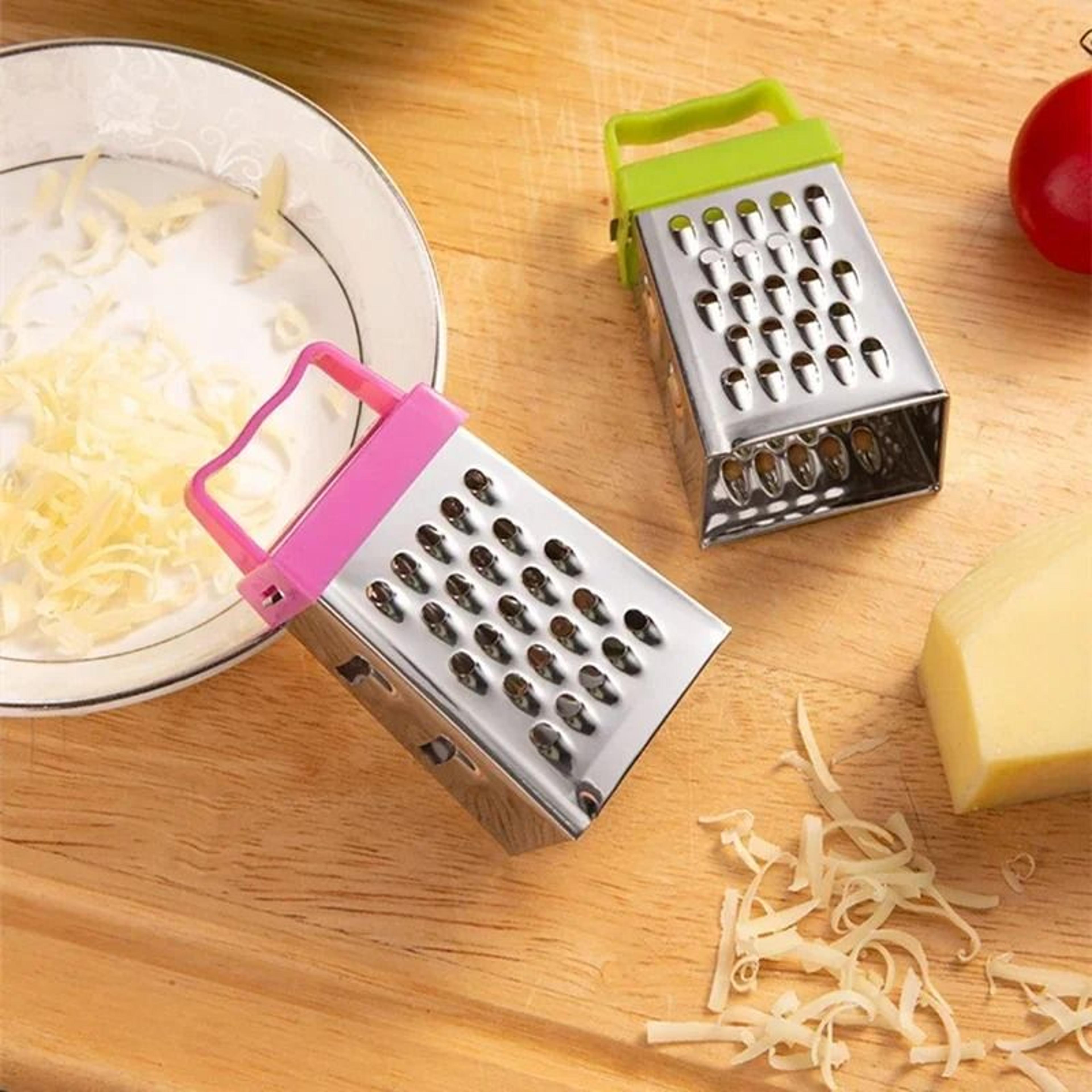 Mini Stainless Steel FourSided Kitchen Grater And Slicer 4