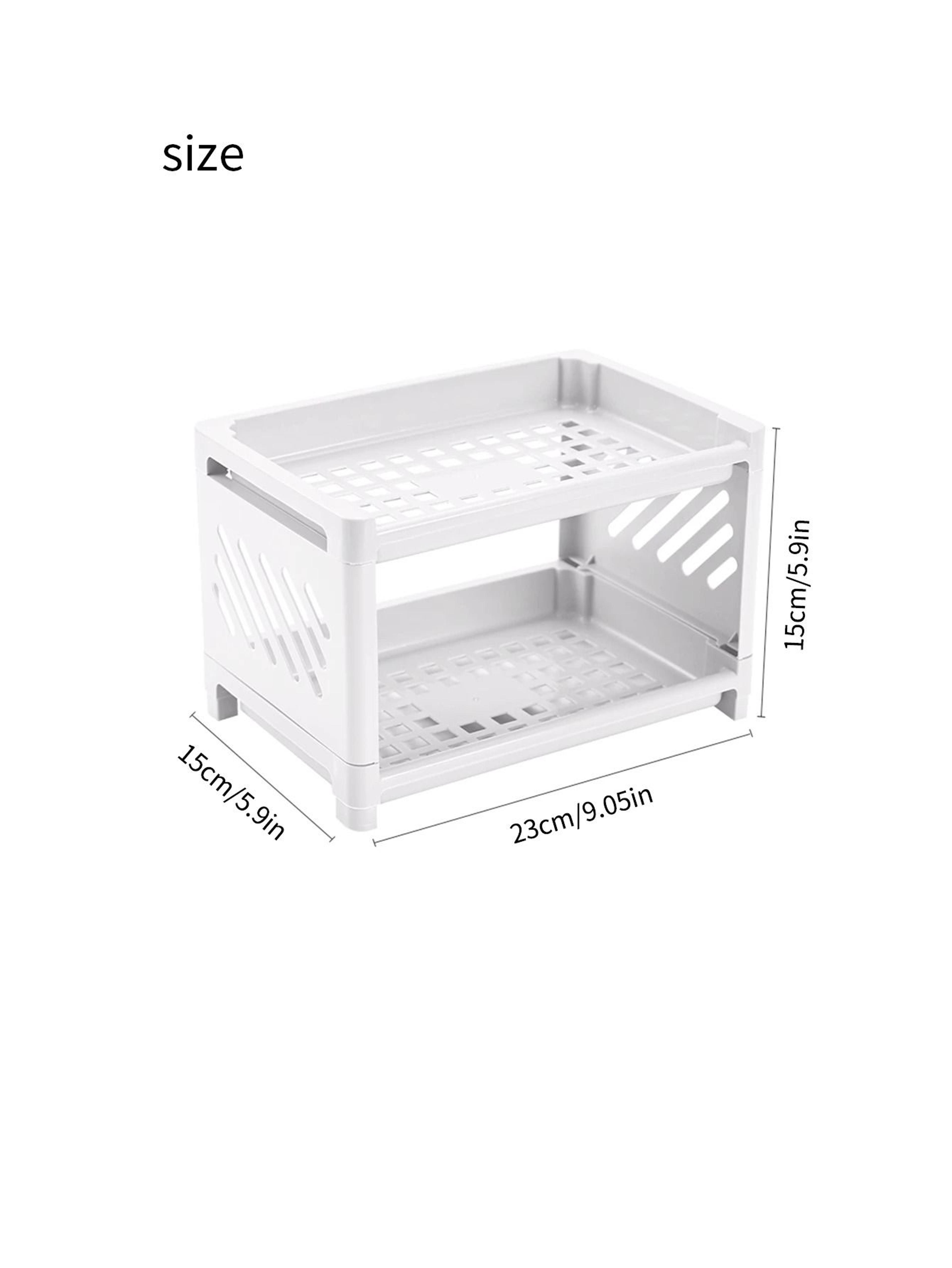 MultiTier Desktop Storage Rack  Premium Organizer For Vanity Dorm And Office 5