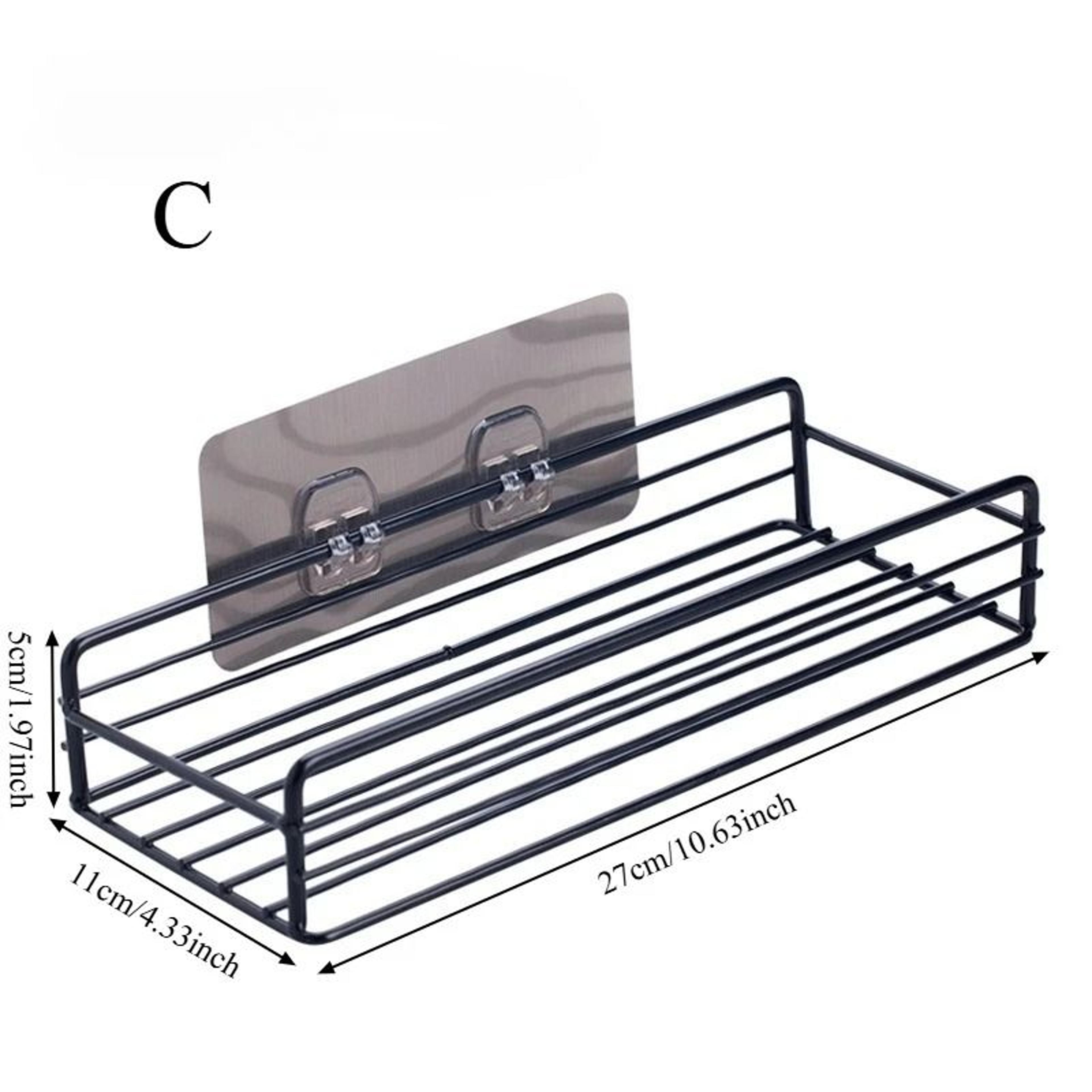 PunchFree Kitchen Cabinet Door Storage Box  Iron Rack 9