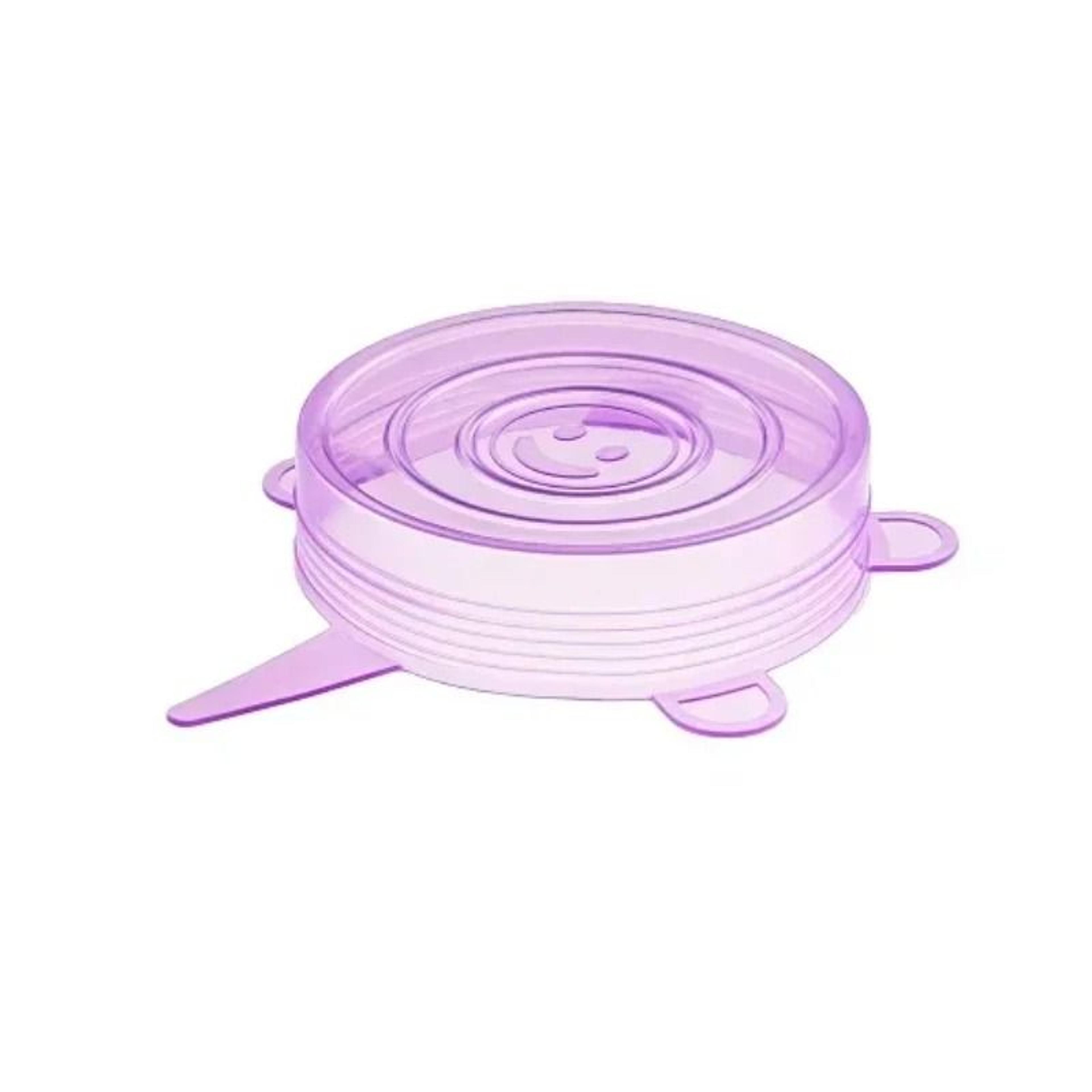 Universal Reusable Silicone Stretch Sealing Lids 6Piece Pack 10