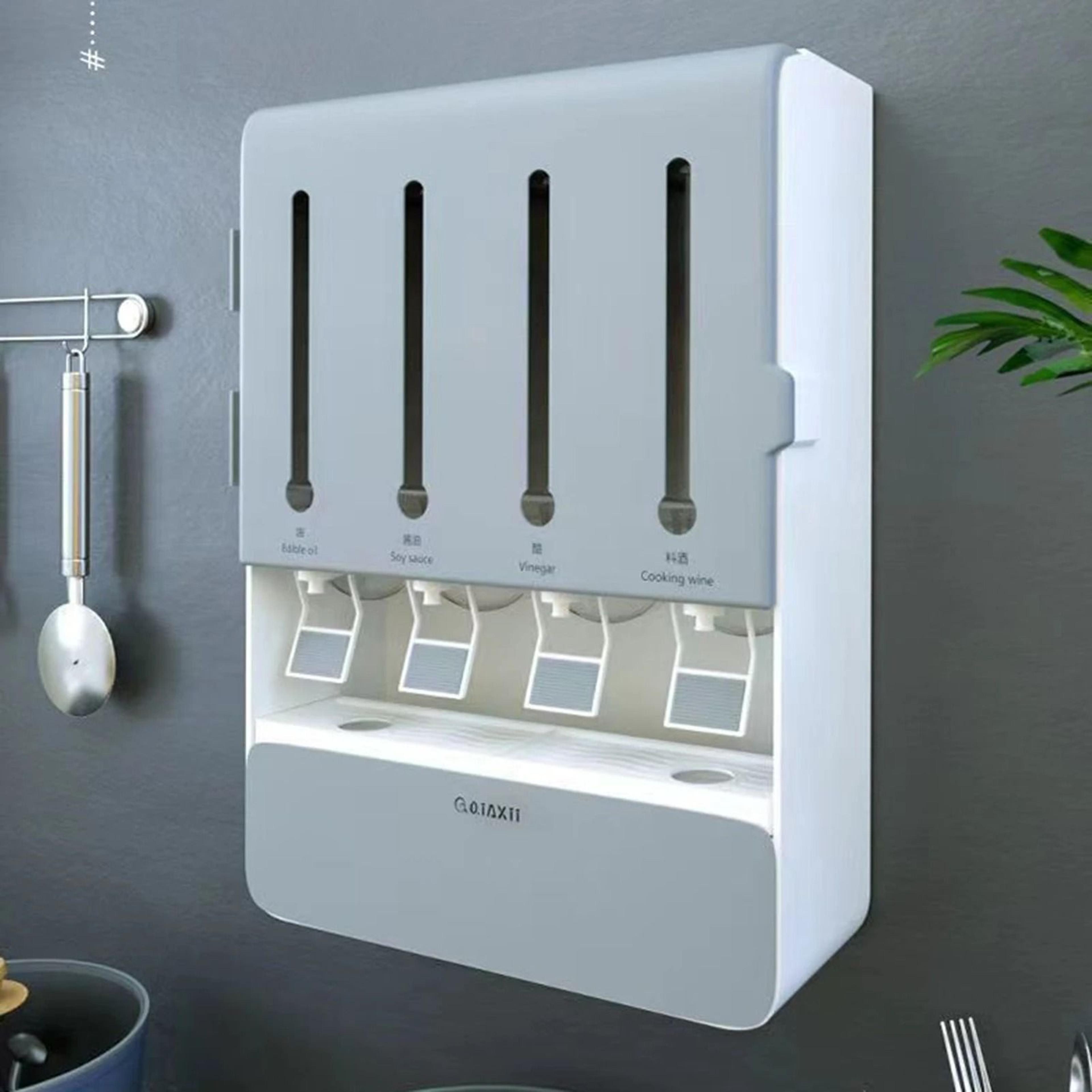 MultiCompartment Plastic Condiment Organizer Station 0