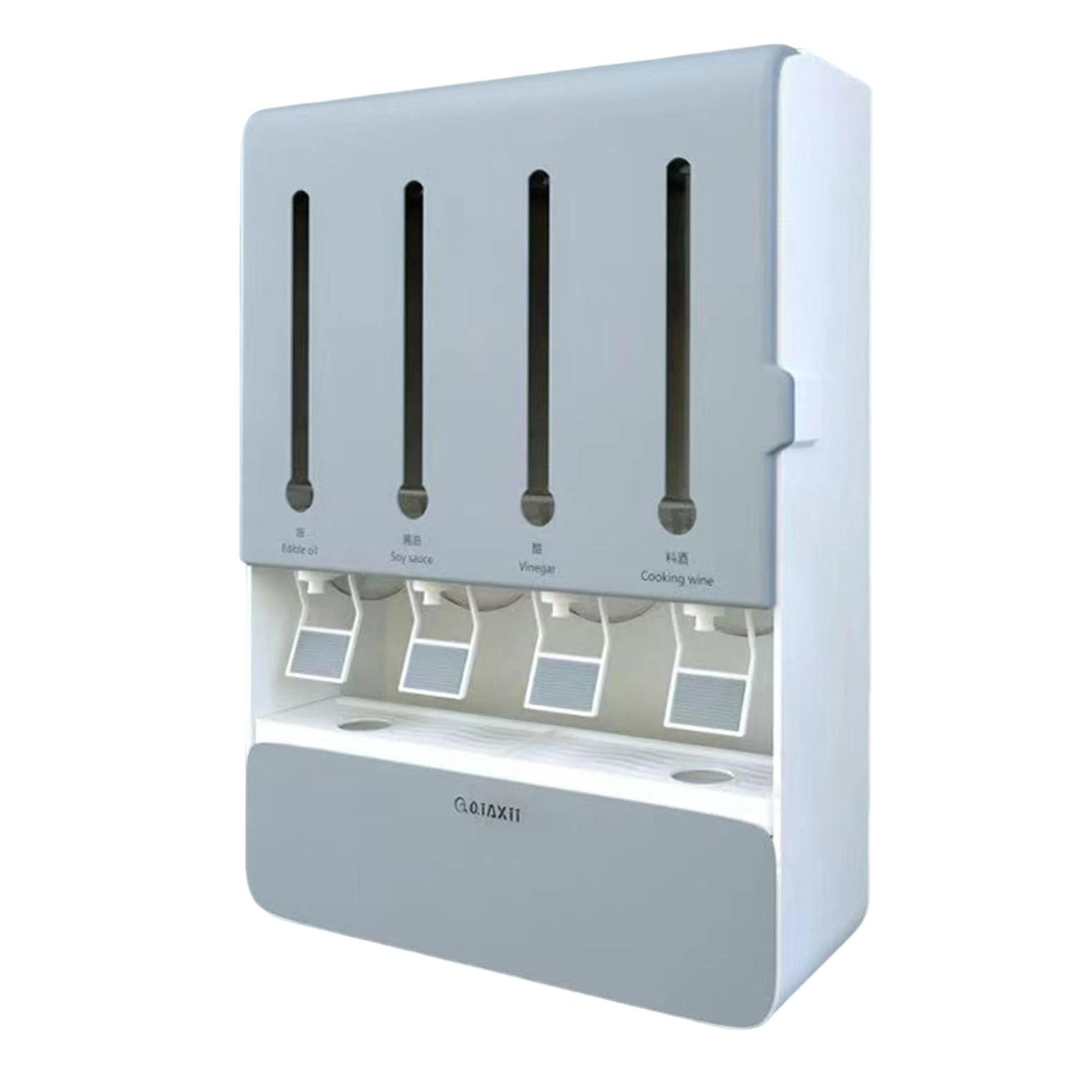 MultiCompartment Plastic Condiment Organizer Station 4