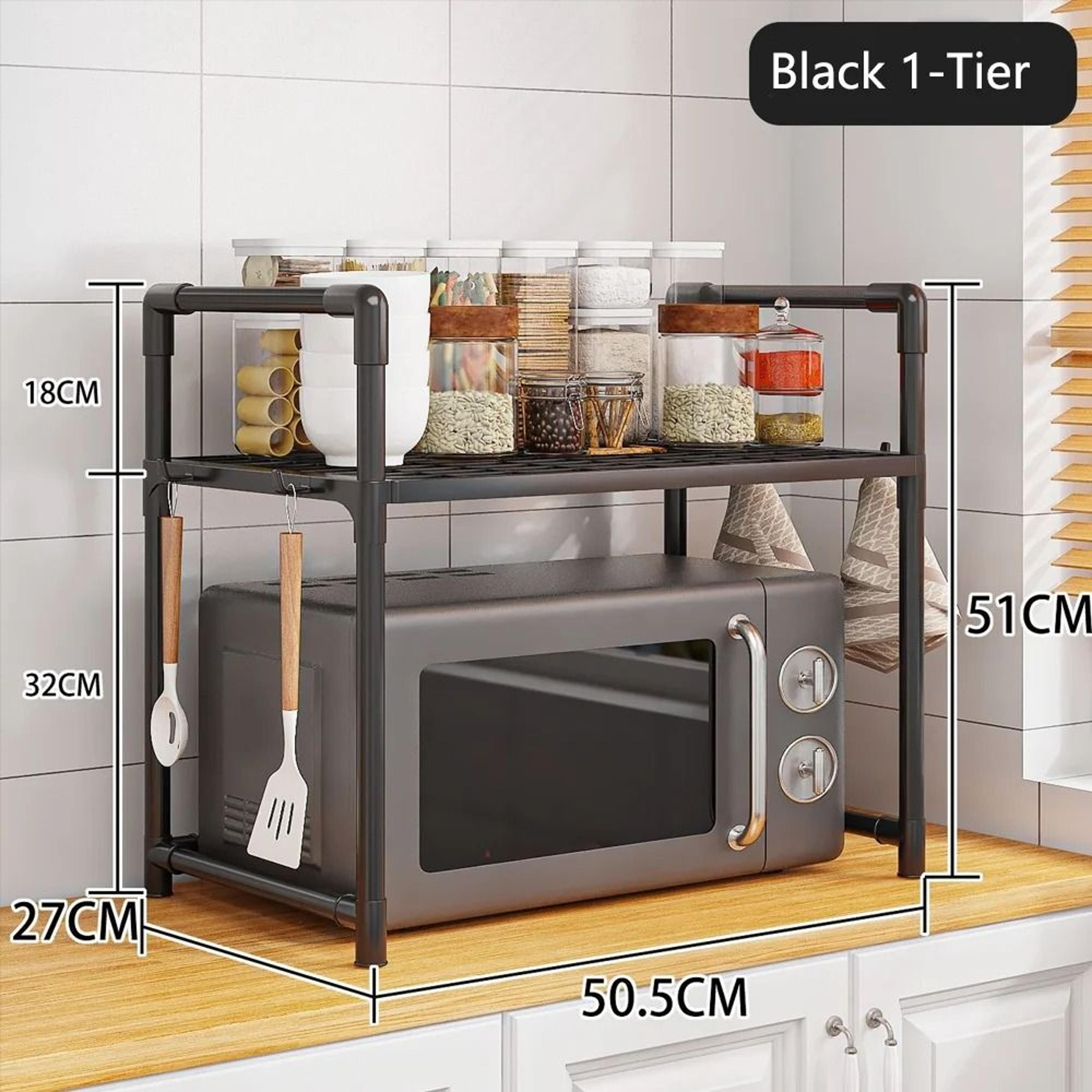 Extra Wide HeavyDuty 2Tier Kitchen Microwave Stand 9