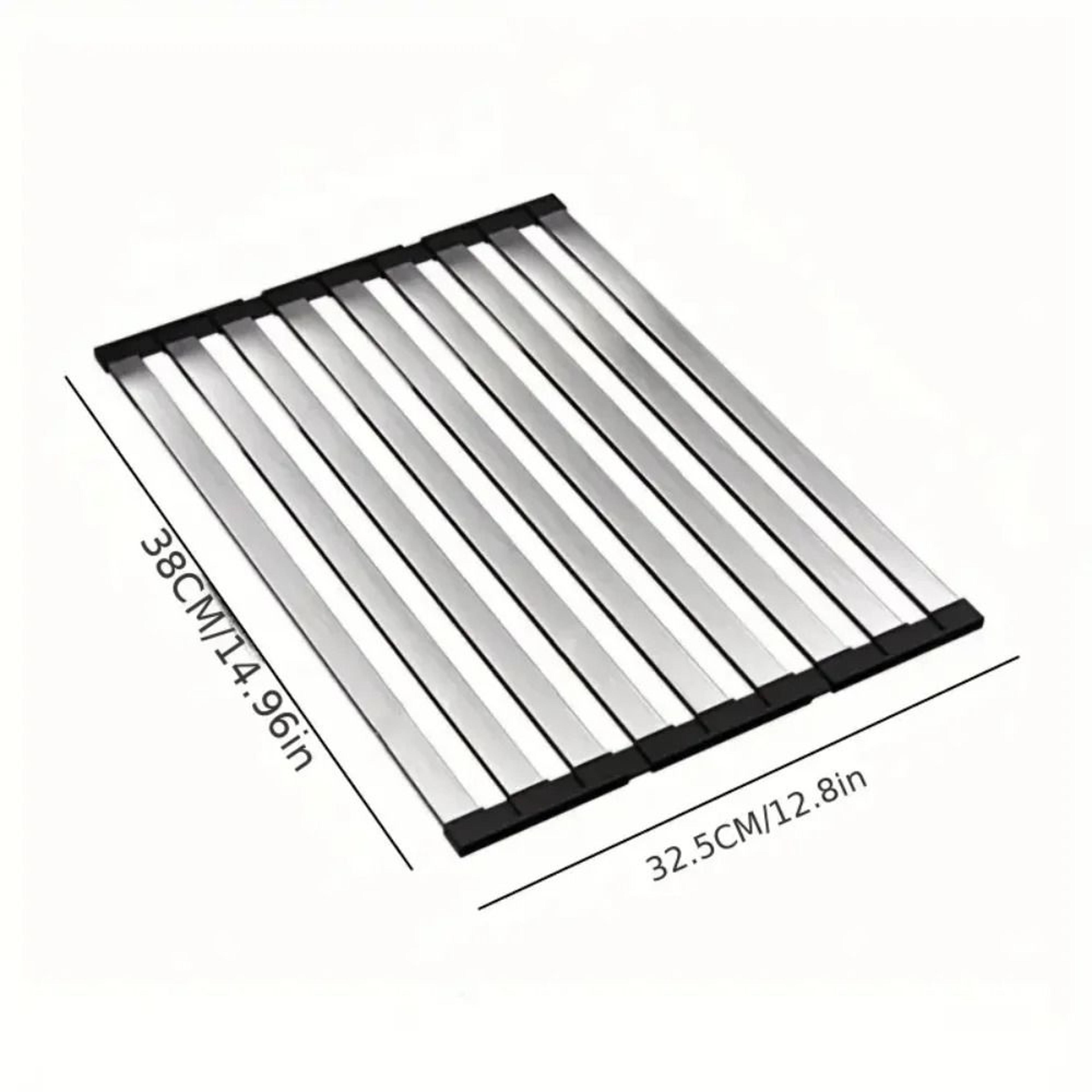 Foldable Retractable 304 Stainless Steel Kitchen Sink Drain Basket 6