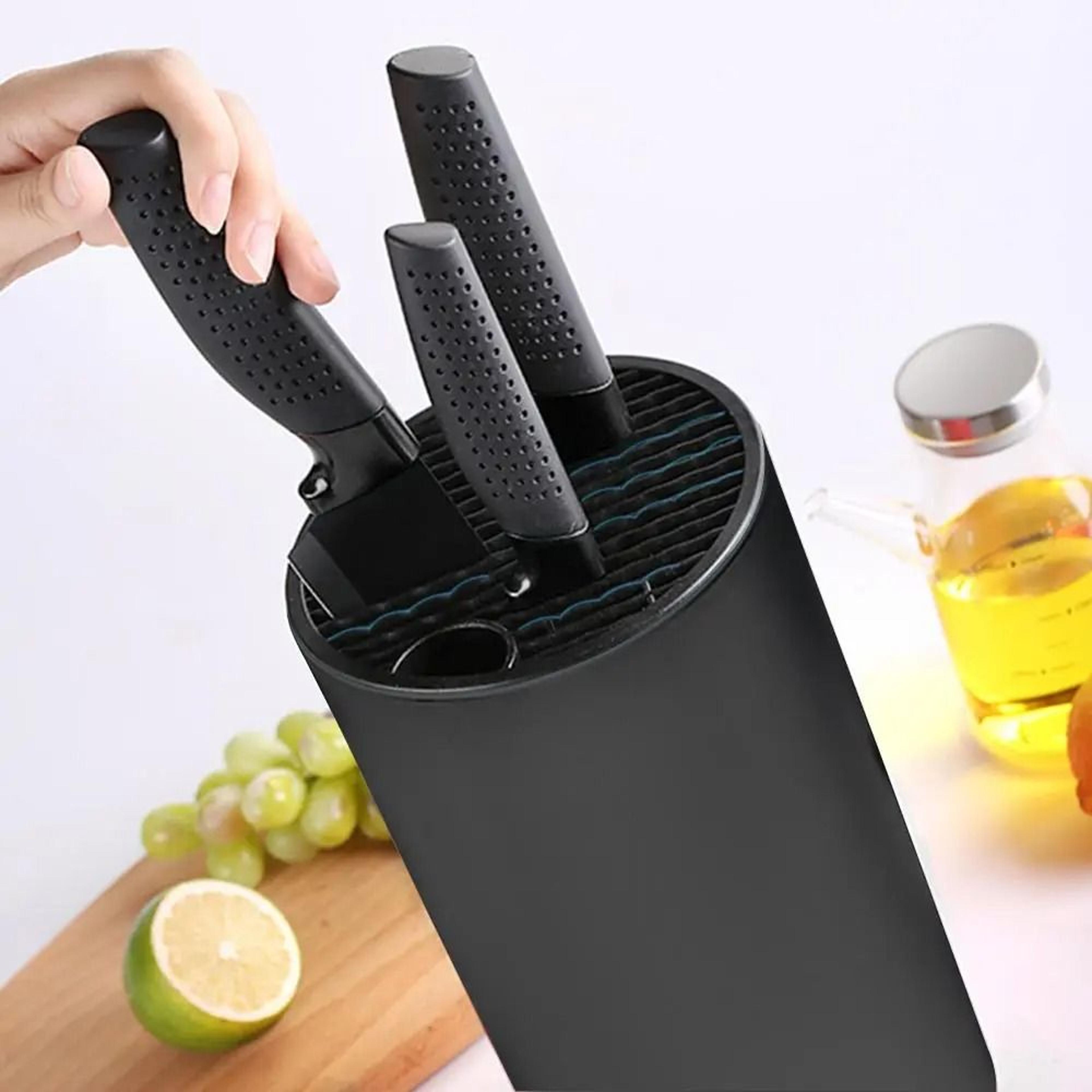 Premium 88Inch Drainable Chef Knife Holder  Kitchen Organizer Stand 4