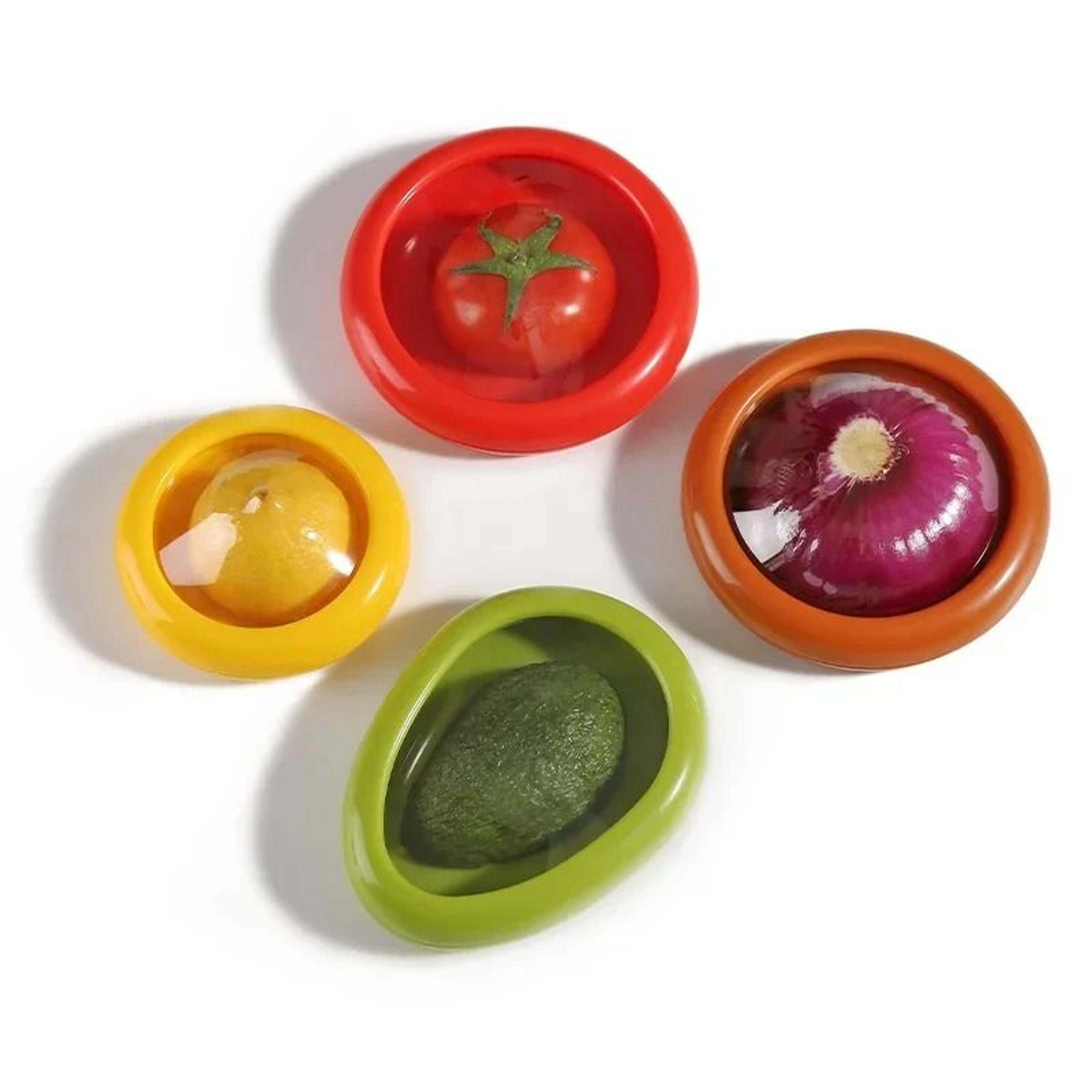 Silicone Fruit And Vegetable FreshKeeping Box  Food Storage Container Set 10