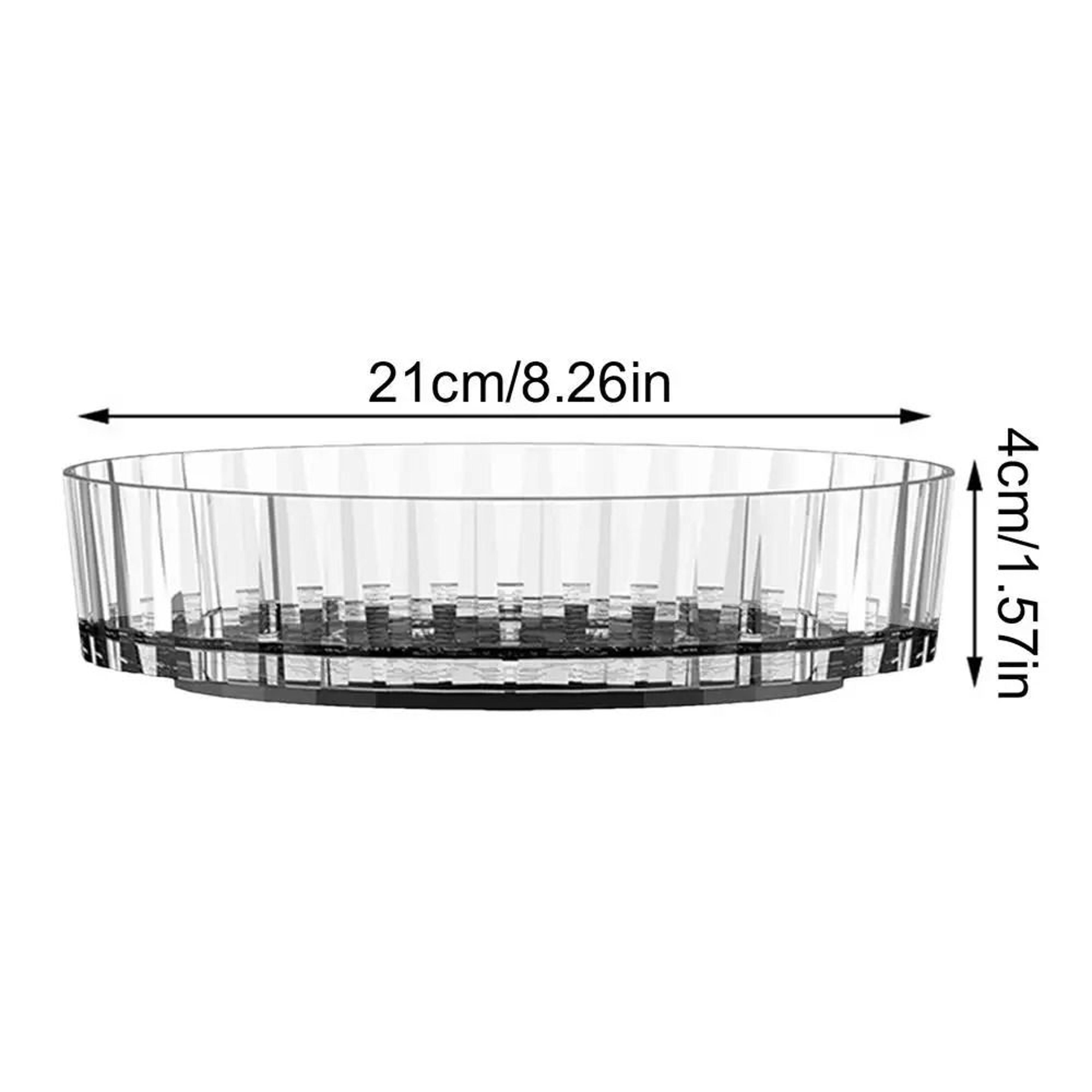 360Degree Rotating Fridge Organizer Tray  Round Cabinet Condiment Storage Rack 6