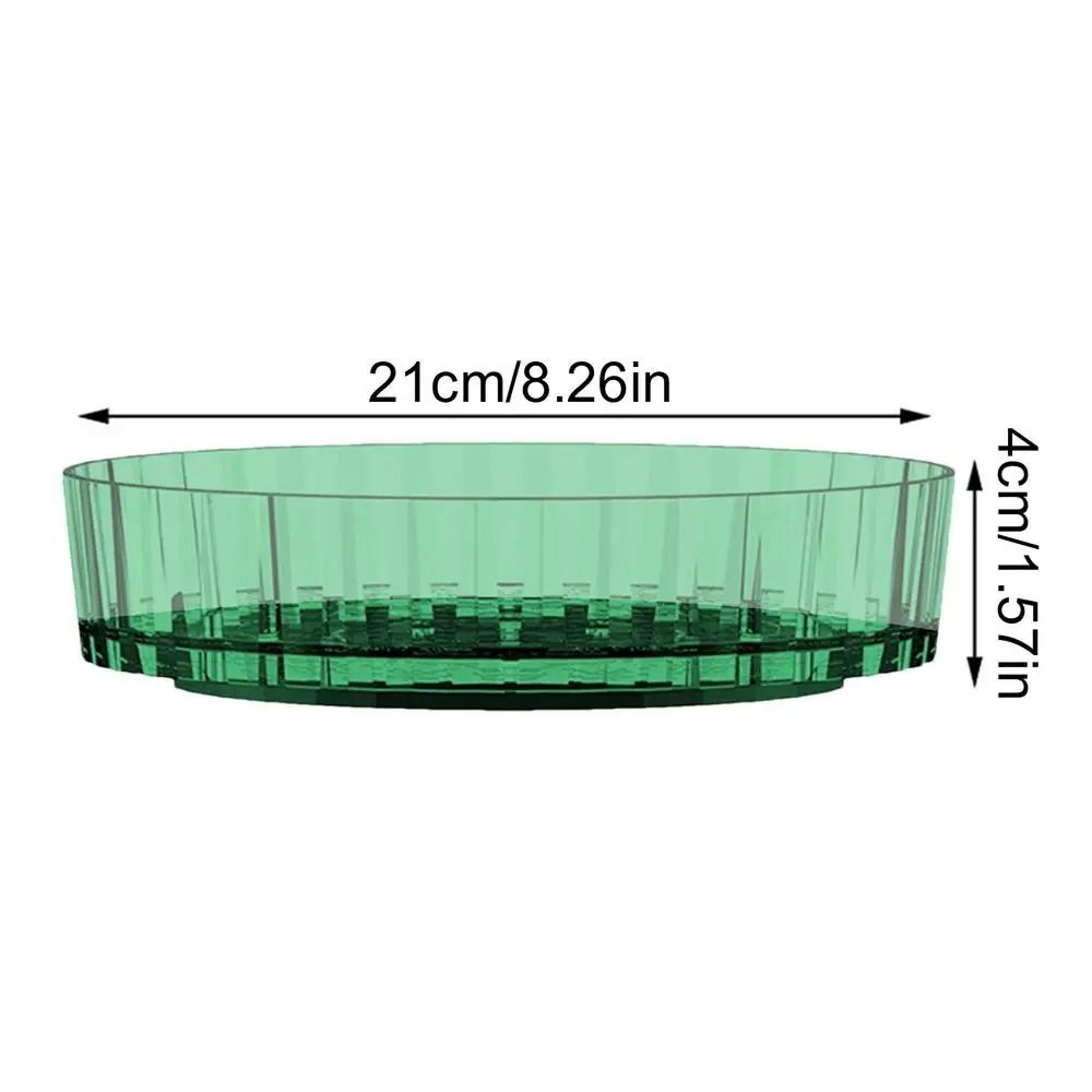360Degree Rotating Fridge Organizer Tray  Round Cabinet Condiment Storage Rack 7