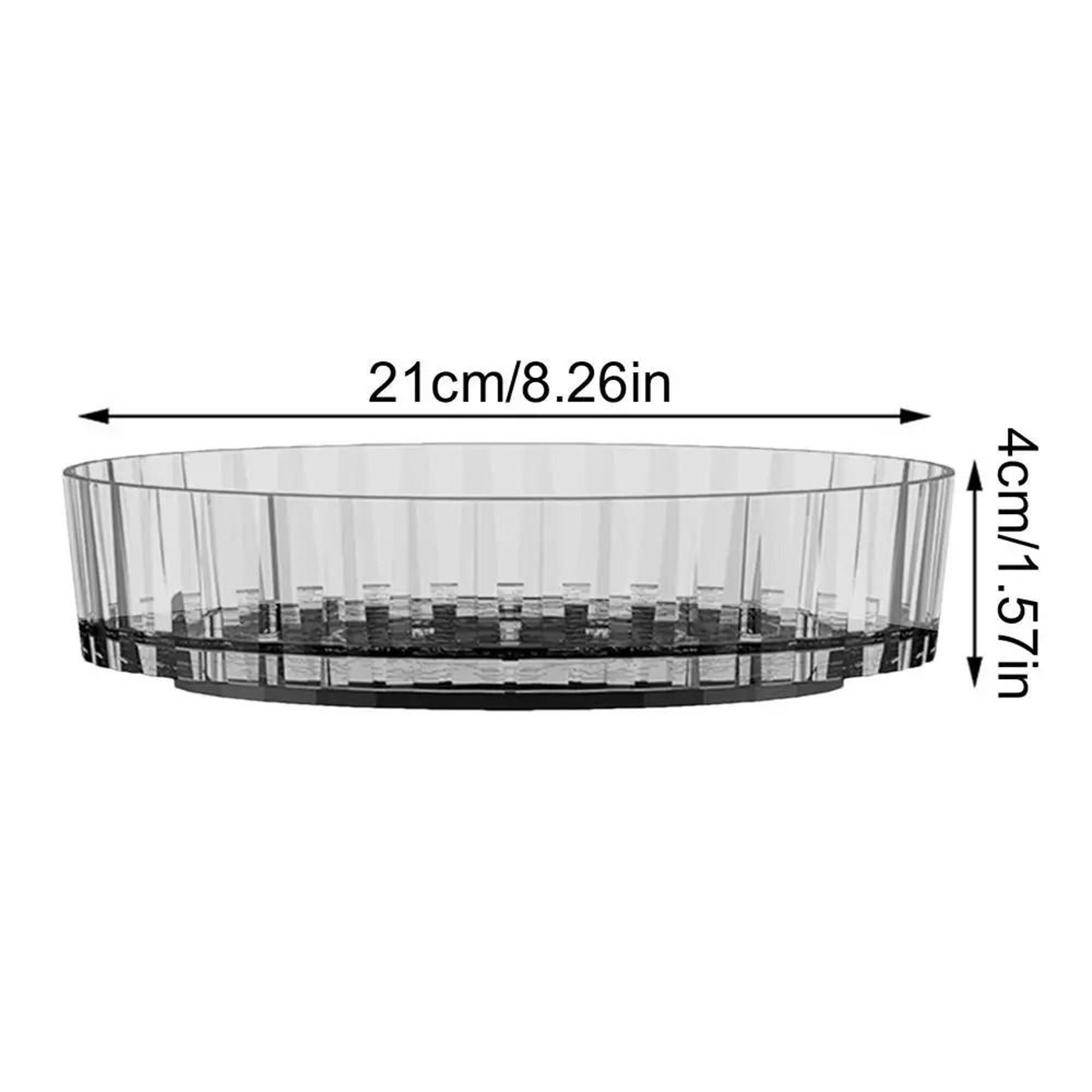 360Degree Rotating Fridge Organizer Tray  Round Cabinet Condiment Storage Rack 8