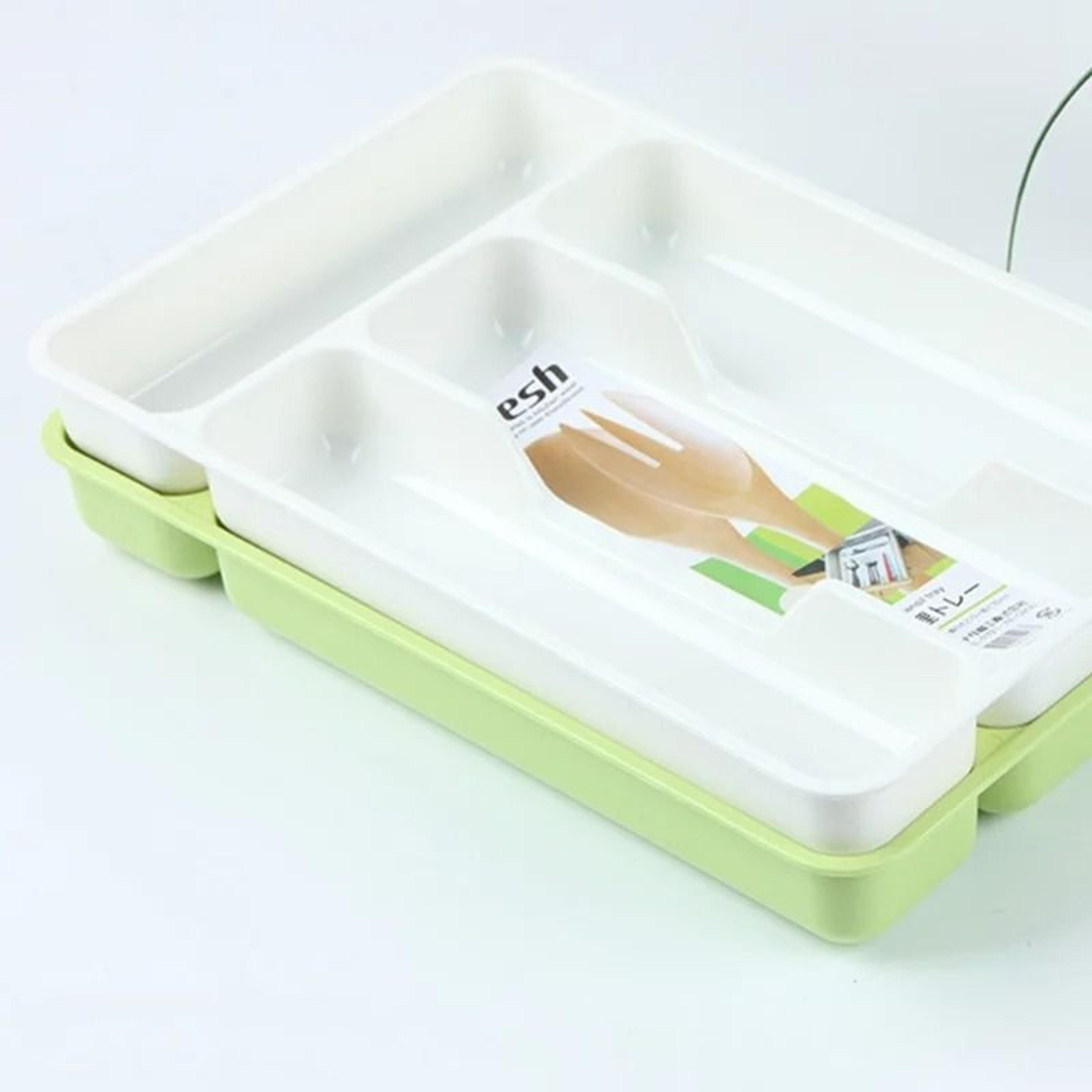 Kitchen Drawer Cutlery Organizer Tray  Silverware  Flatware Storage Insert 3