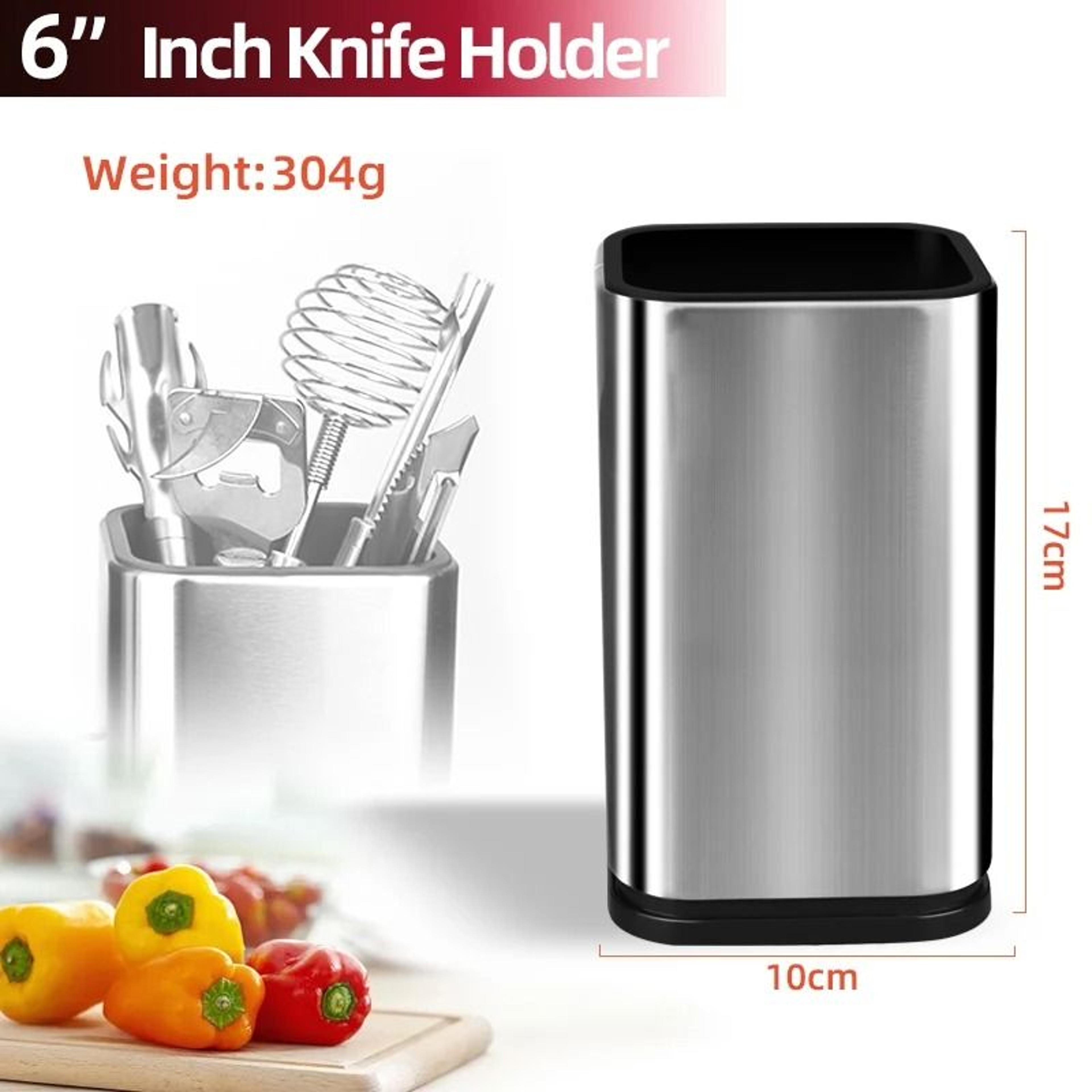 Large Kitchen Utensil Holder For Countertop  Cooking Tool Storage Crock Organizer 7