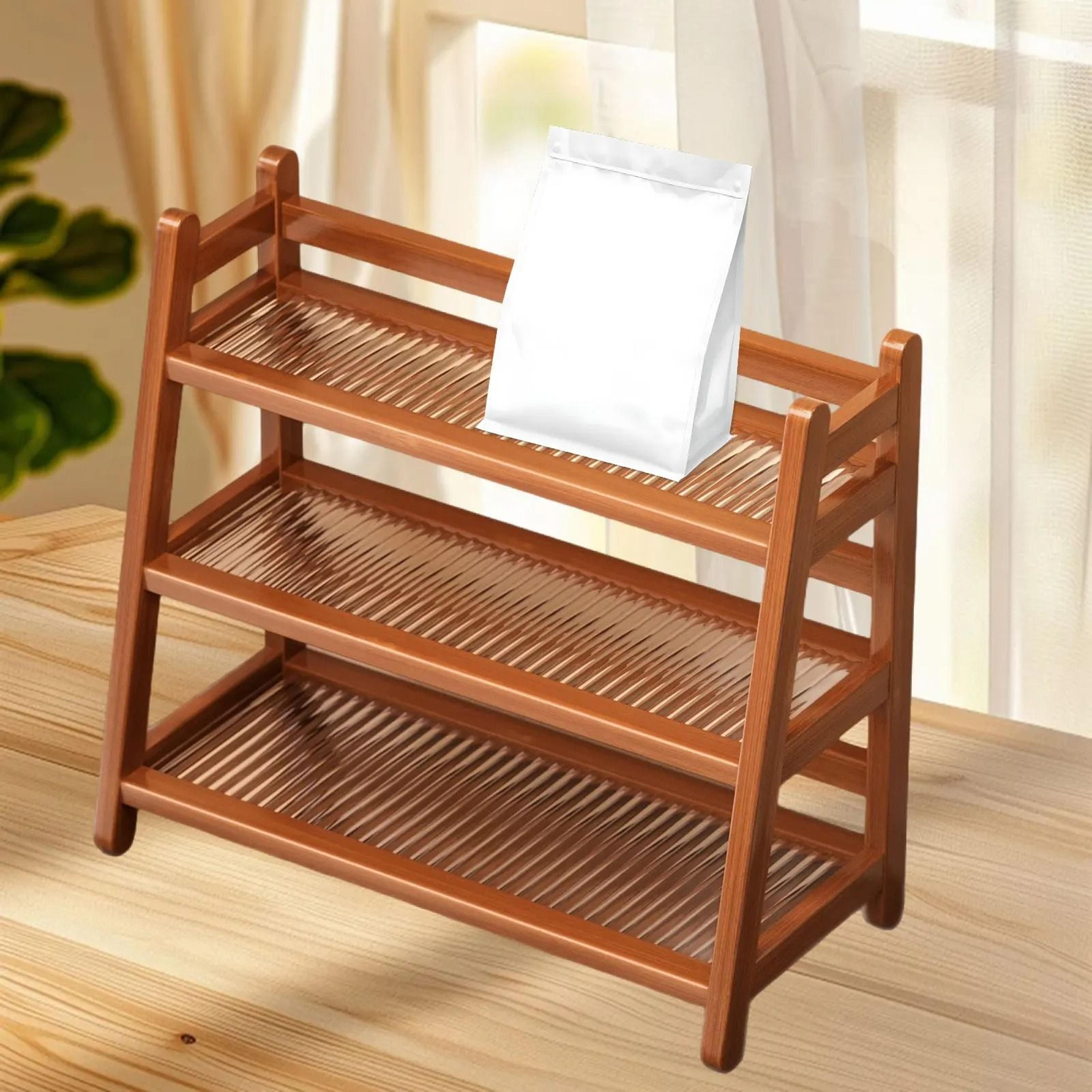 Coffee Syrup Bottle Holder Stand  MultiTier Countertop Mug  Seasoning Organizer For Cafe Bars  Kitc 3