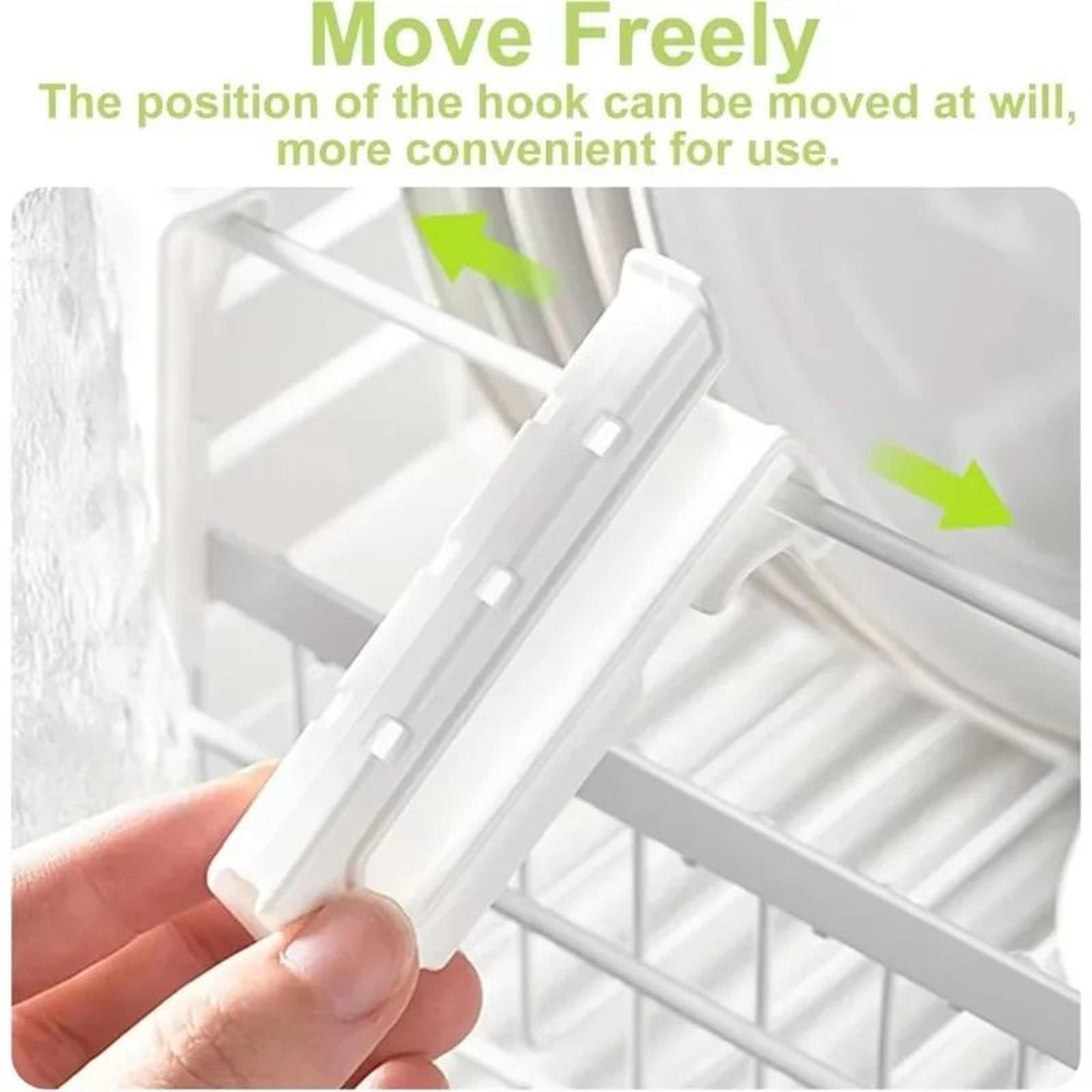 Adjustable Length Plastic Cup Holder  Sink Dish Rack  SpaceSaving Kitchen Mug Bottle Drying Drainer 2