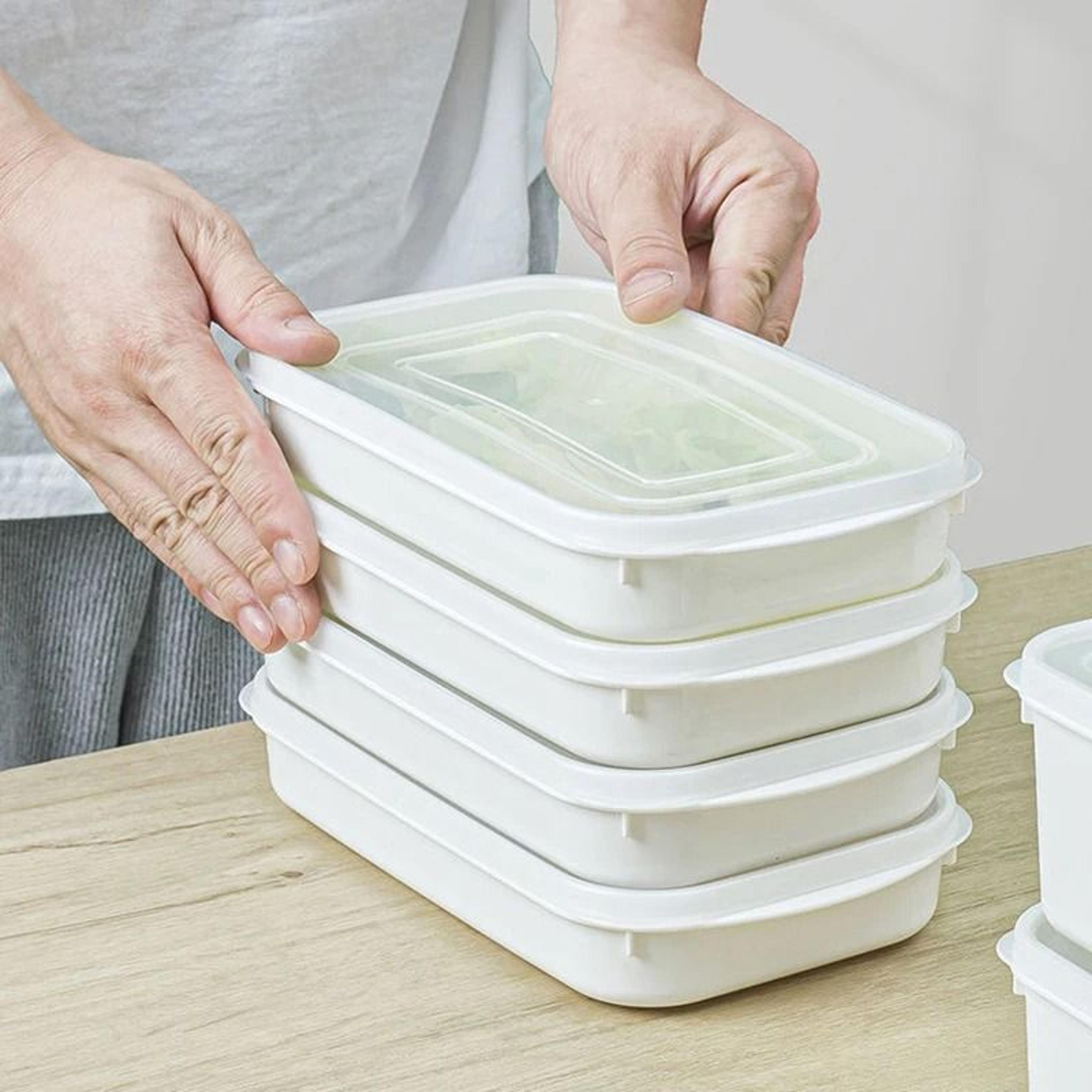 FoodGrade Refrigerator Storage Box  Divided Fruit  Vegetable Preservation Case  Japanese Frozen Mea 0