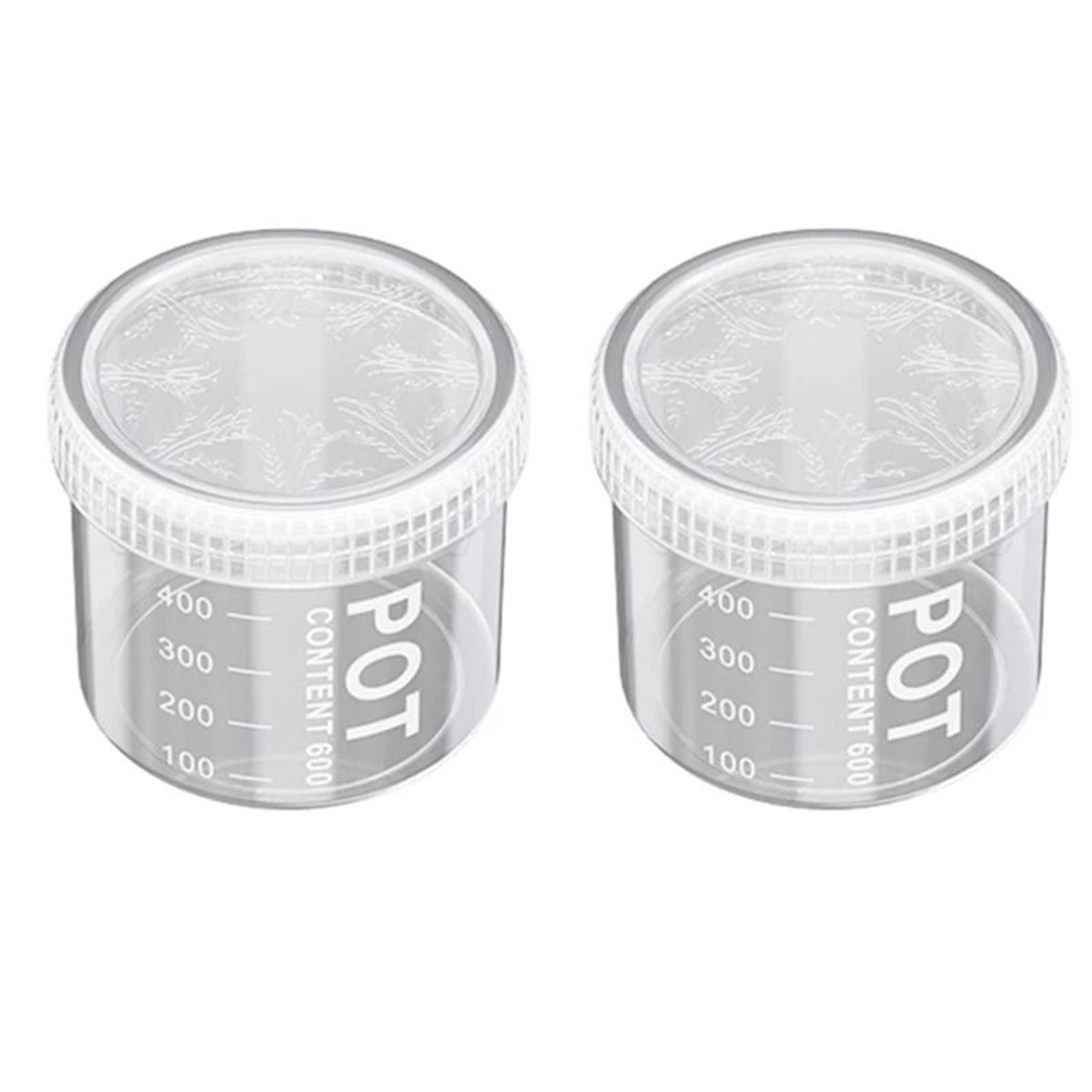 Grain Sealed Cans With Measurement Tick Marks 6
