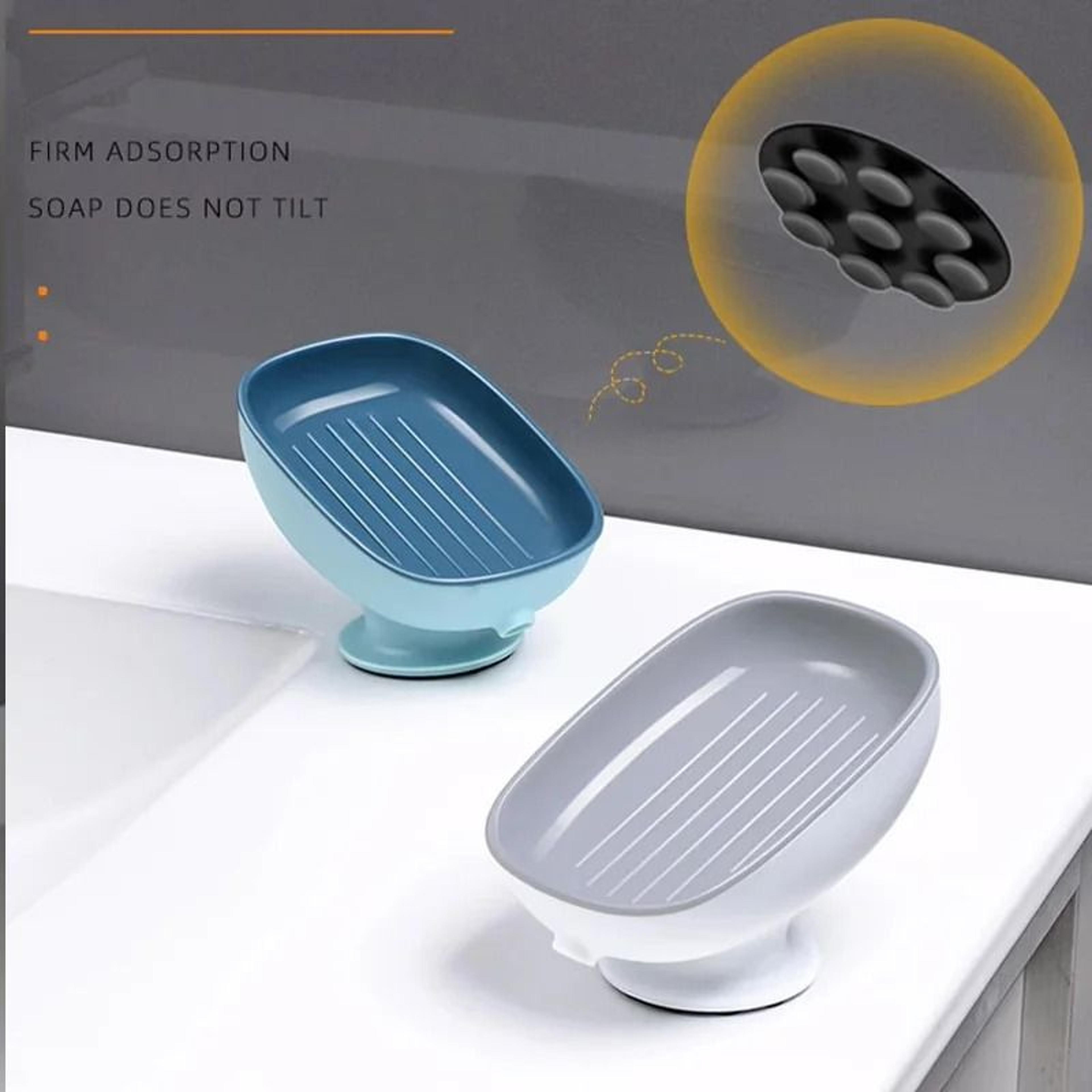 Premium DoubleLayer Detachable Soap Storage Box With SelfDraining Plate 1