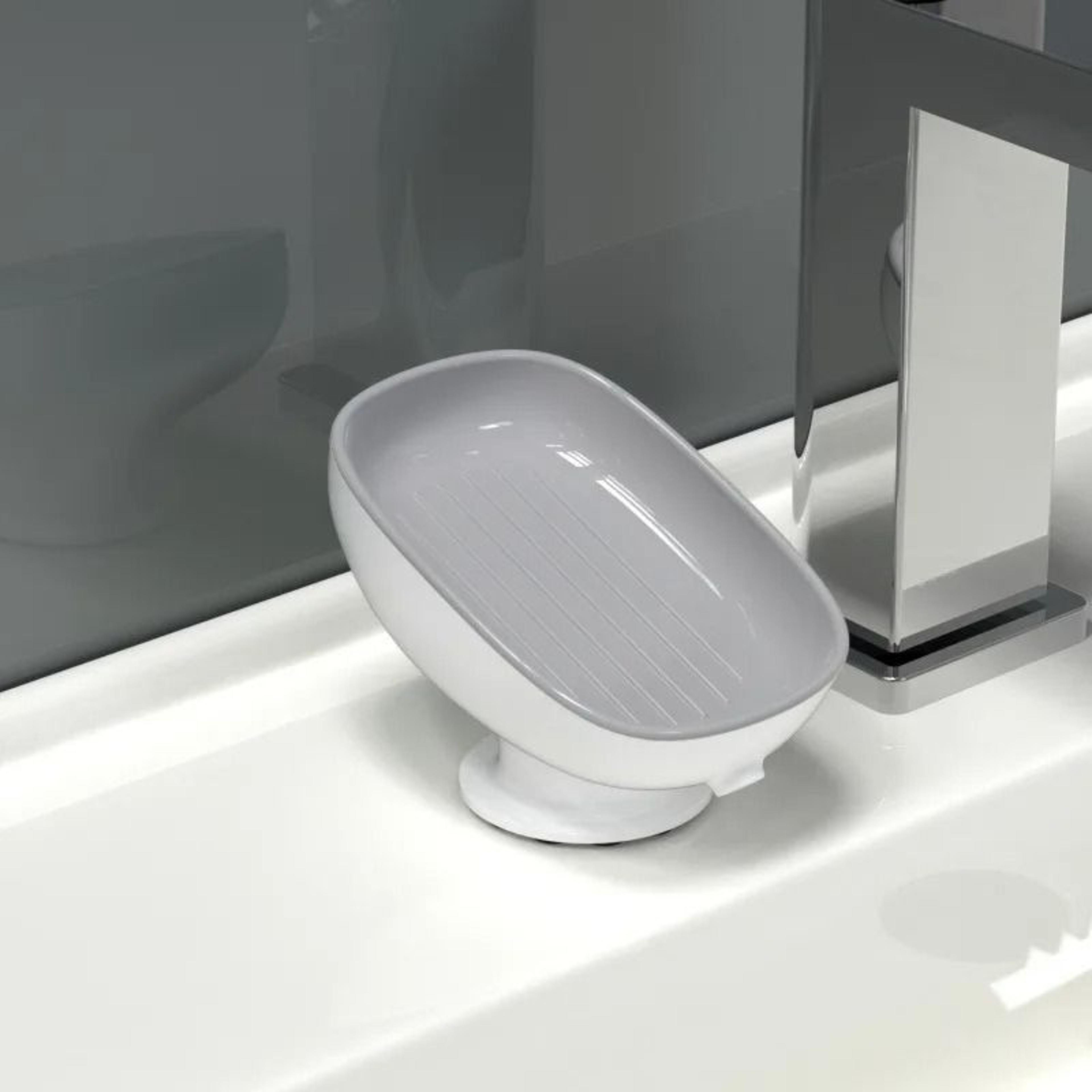 Premium DoubleLayer Detachable Soap Storage Box With SelfDraining Plate 6
