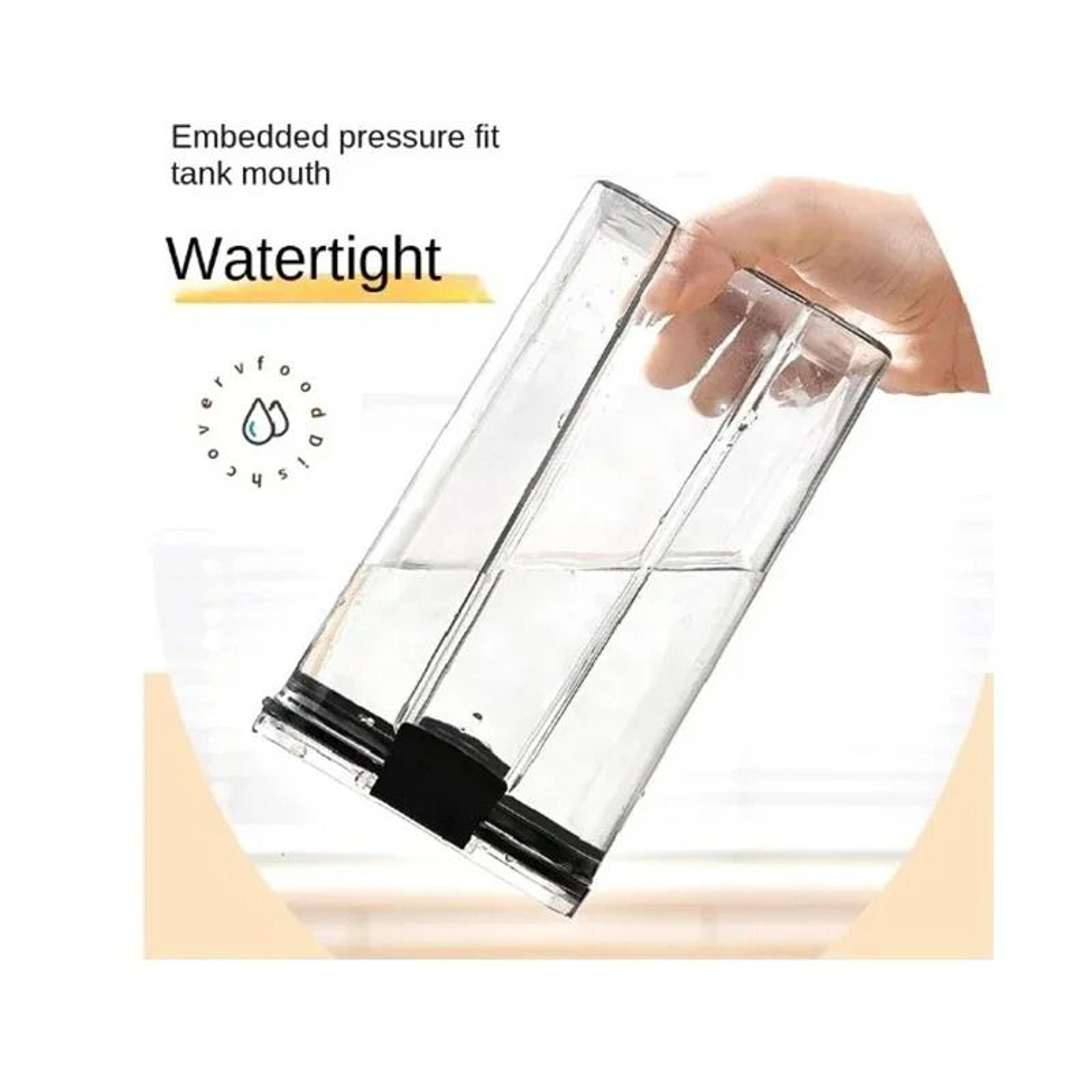 Thick Sealed Storage Tank  Transparent Square Kitchen Grain Container 3