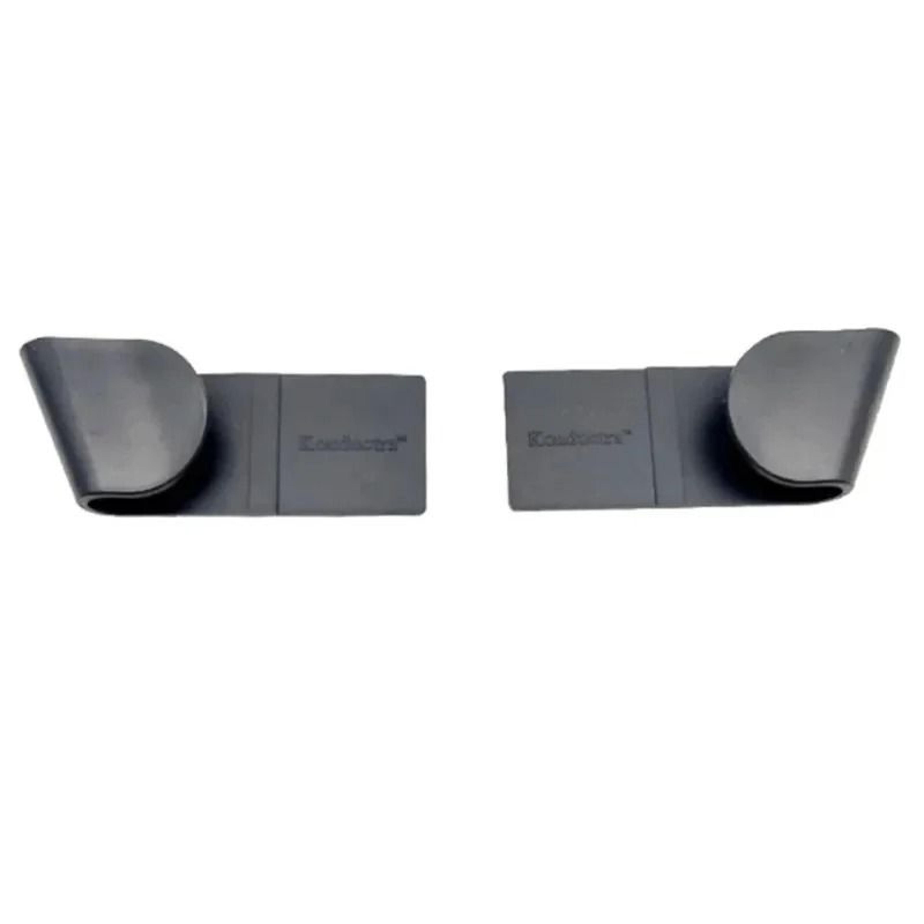 SelfAdhesive WallMounted Pot Rack  Pan Lid Storage Holder Set 6