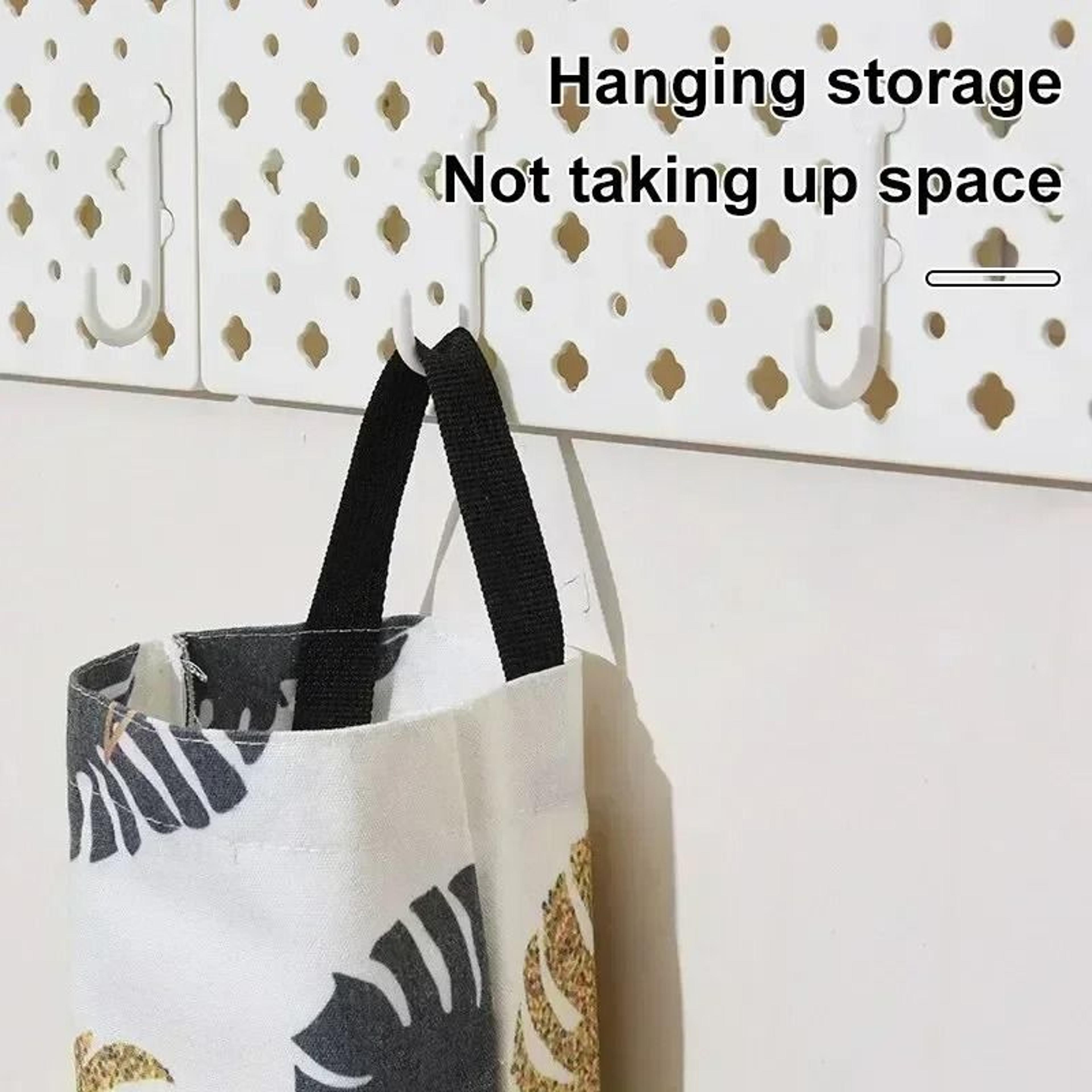 WallMounted Hanging Garbage Bag Storage Dispenser  Splicing Sorting Organizer 3