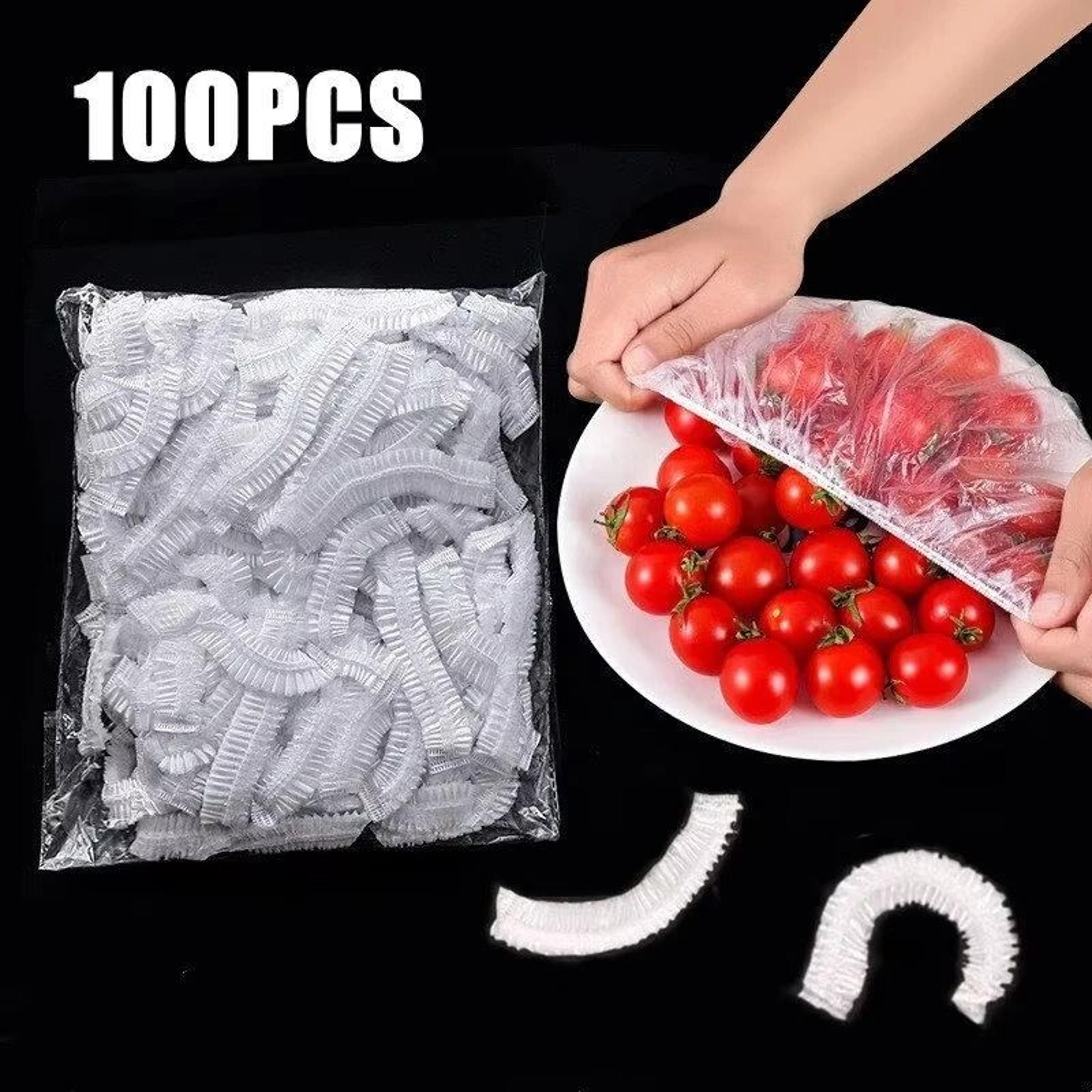 disposable elastic food cover bags & fresh-keeping plastic lids