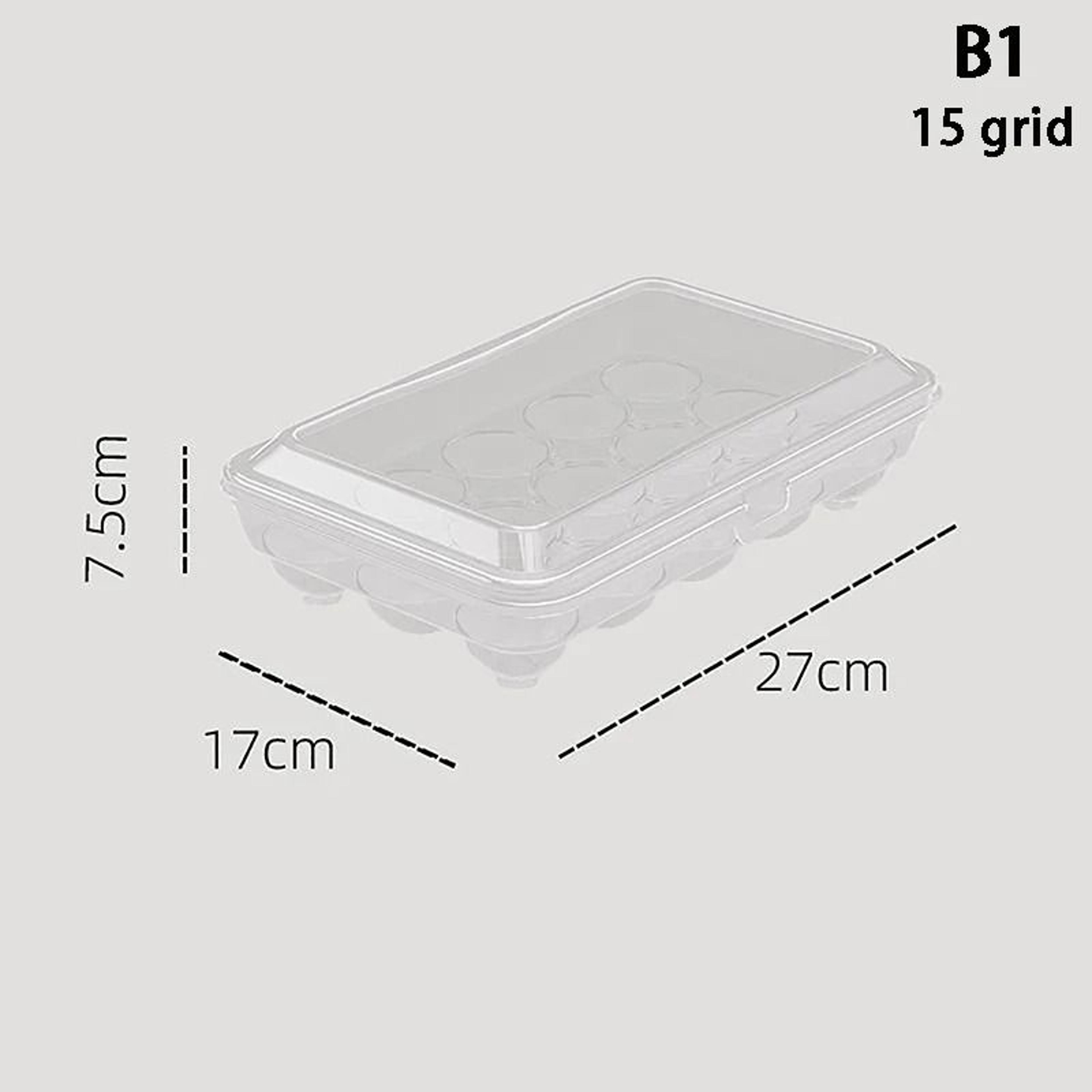 Transparent Egg Storage Box  Refrigerator FreshKeeping Container 9