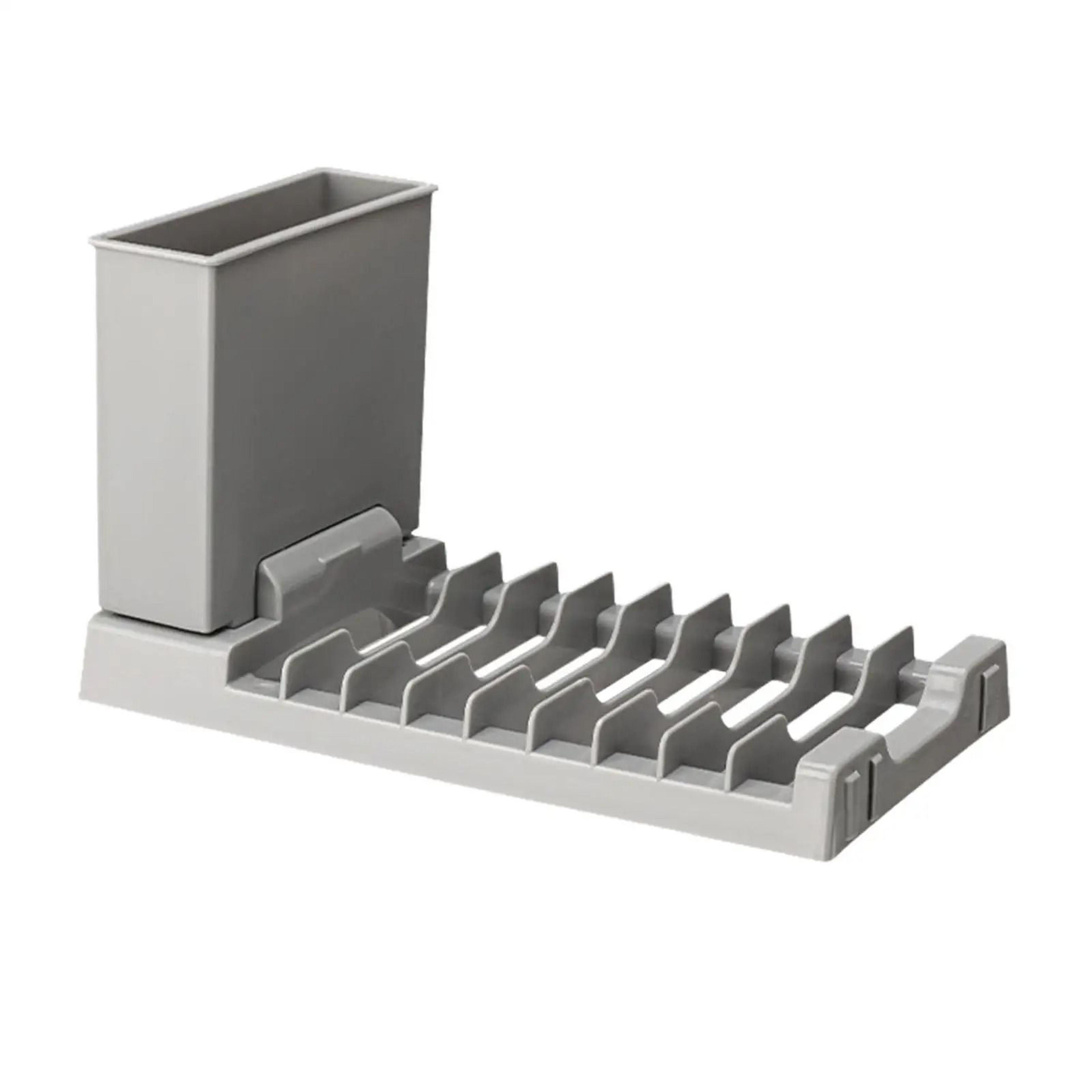 Multipurpose Hanging Sink Dish Drying Rack And Cutlery Holder 8
