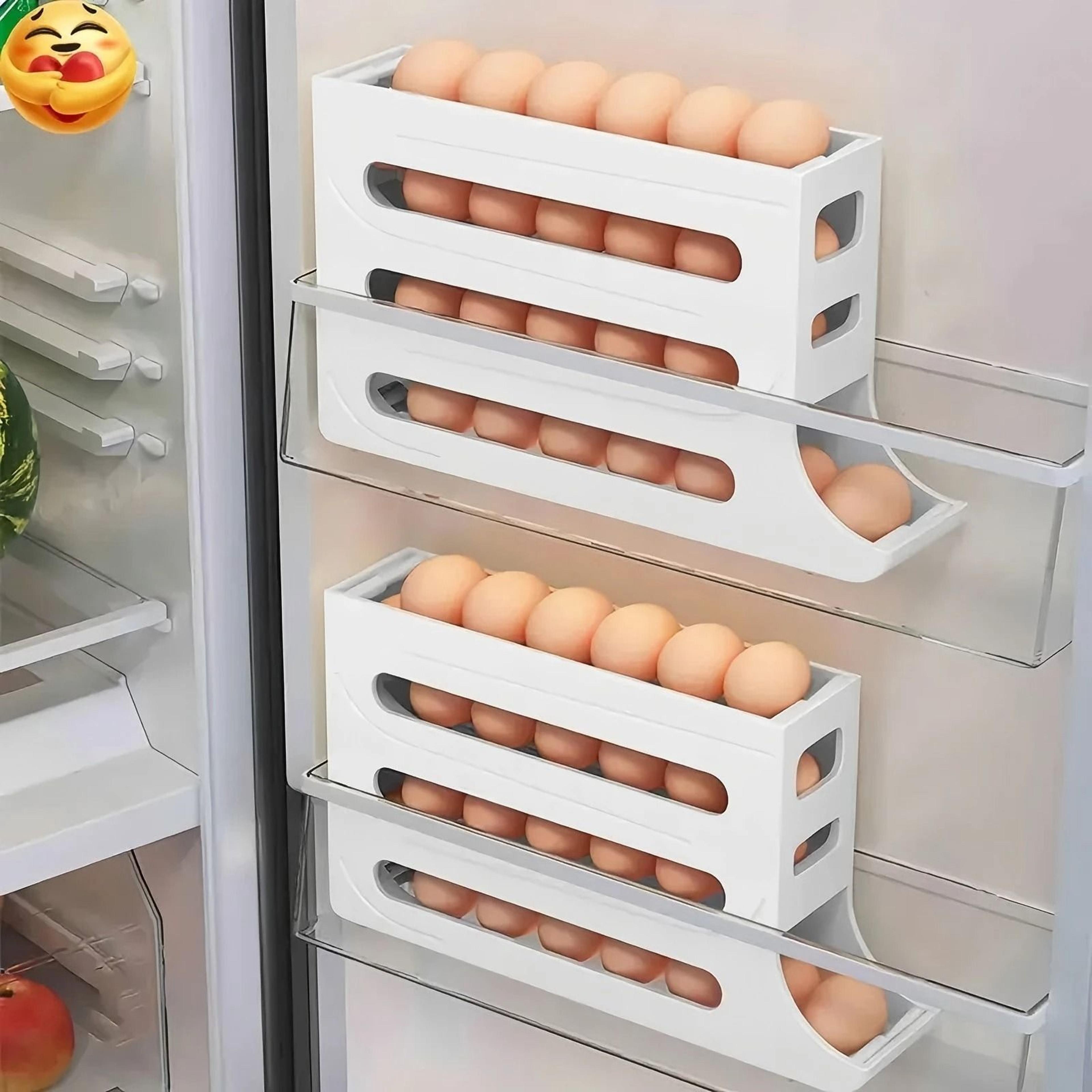 Automatic Rolling Egg Storage Rack 4 Tiers 3