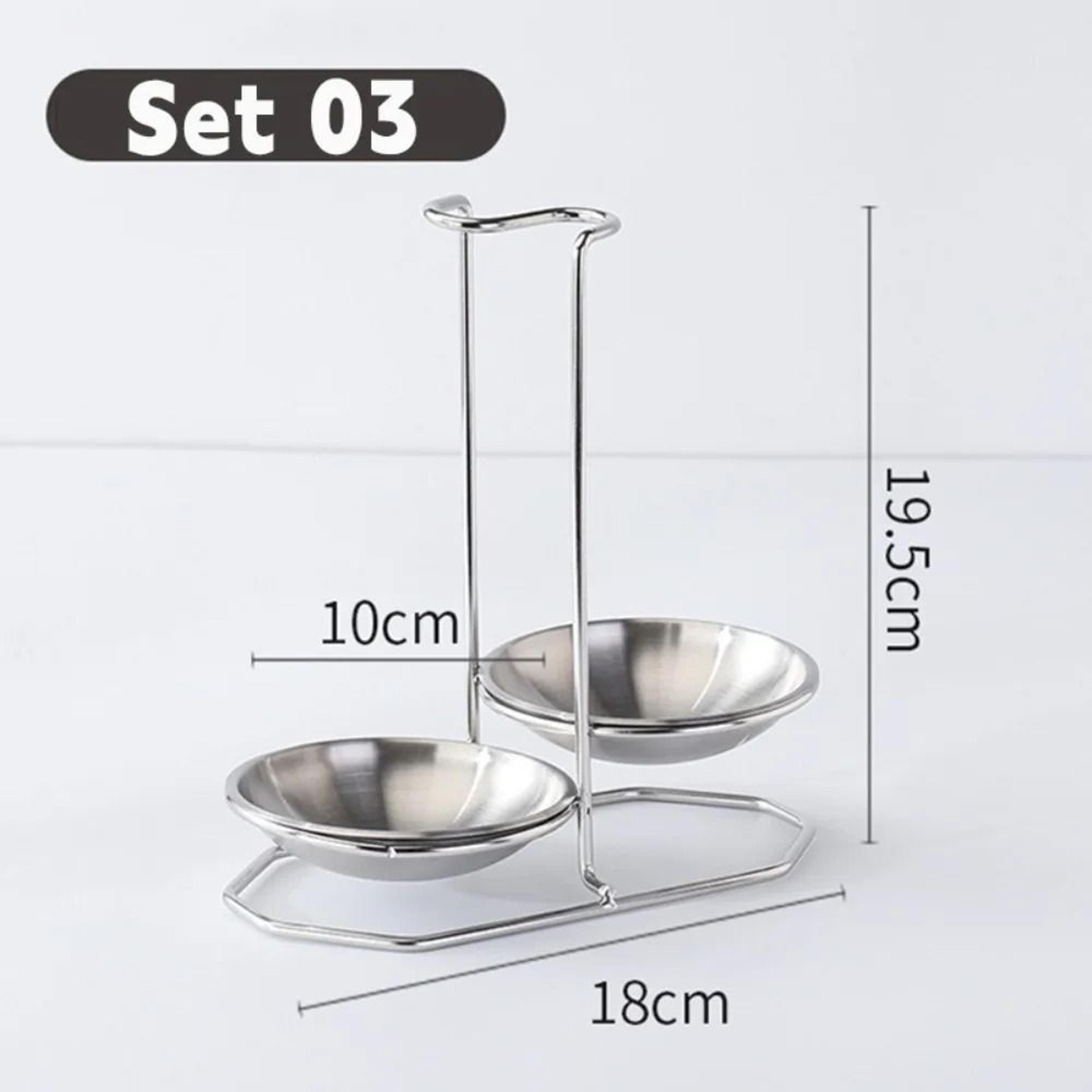 Vertical Kitchen Ladle And Soup Spoon Rest Stand 10