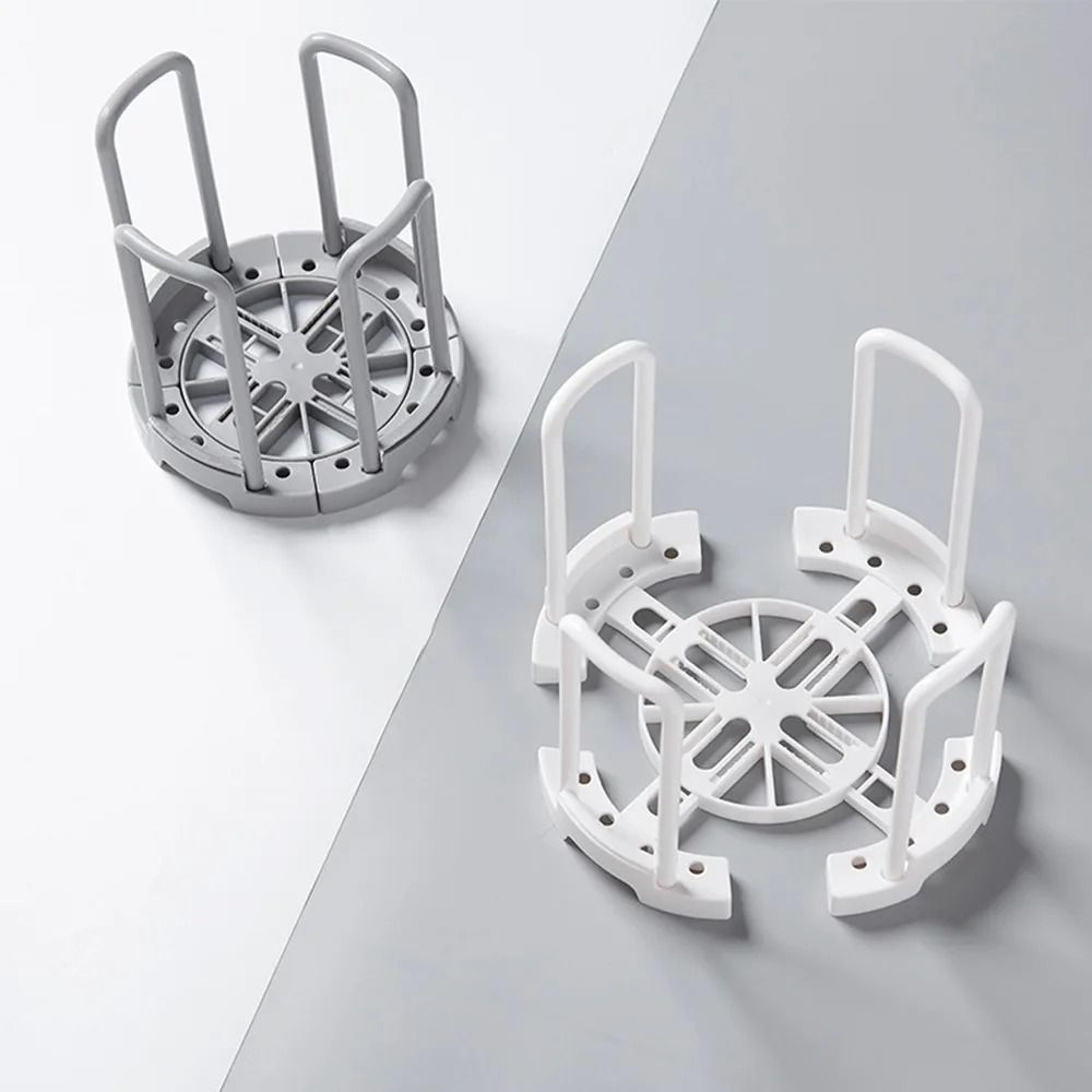 Retractable Desktop Bowl Holder  Drainage Rack 1