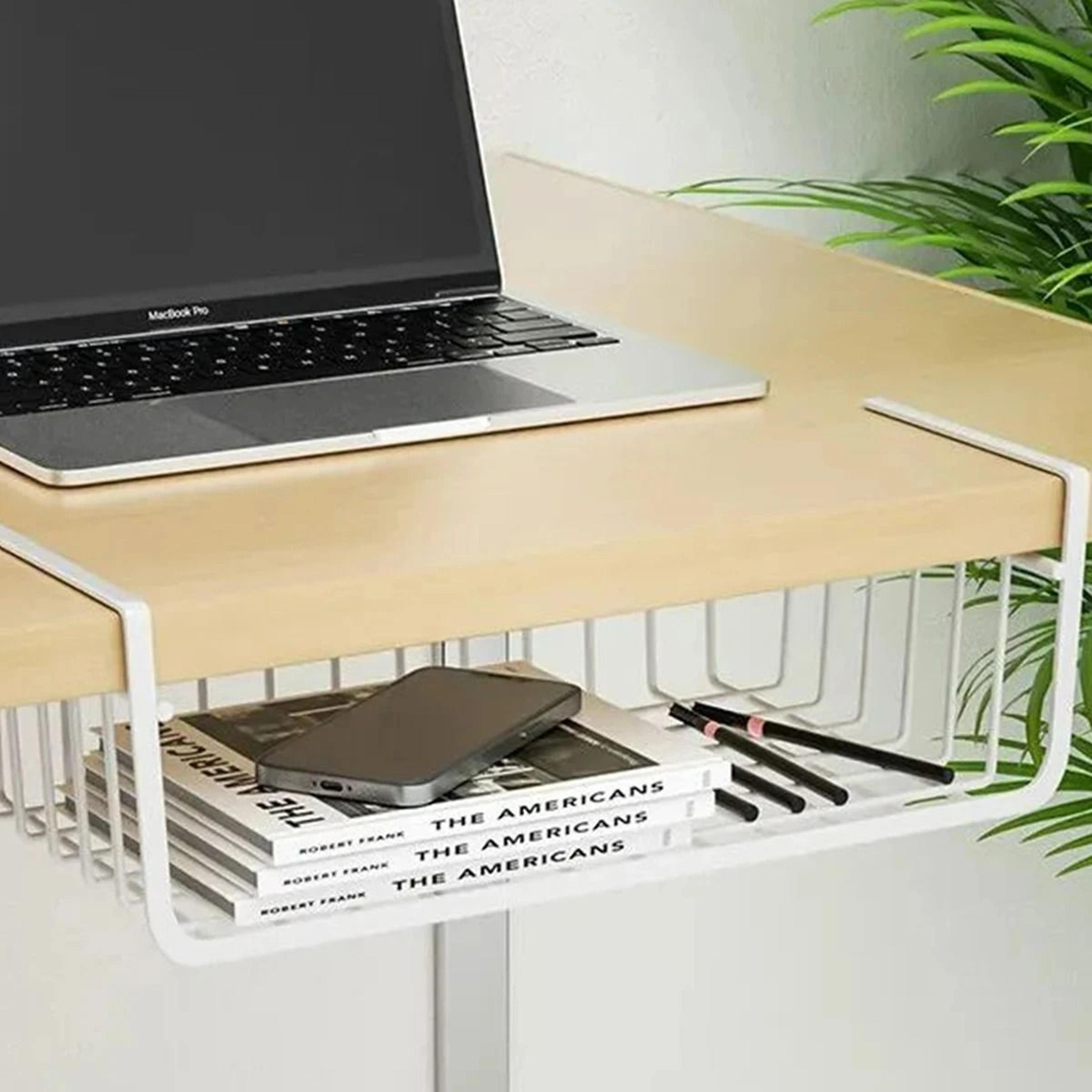 UnderCabinet Hanging Iron Wire Storage Basket 1