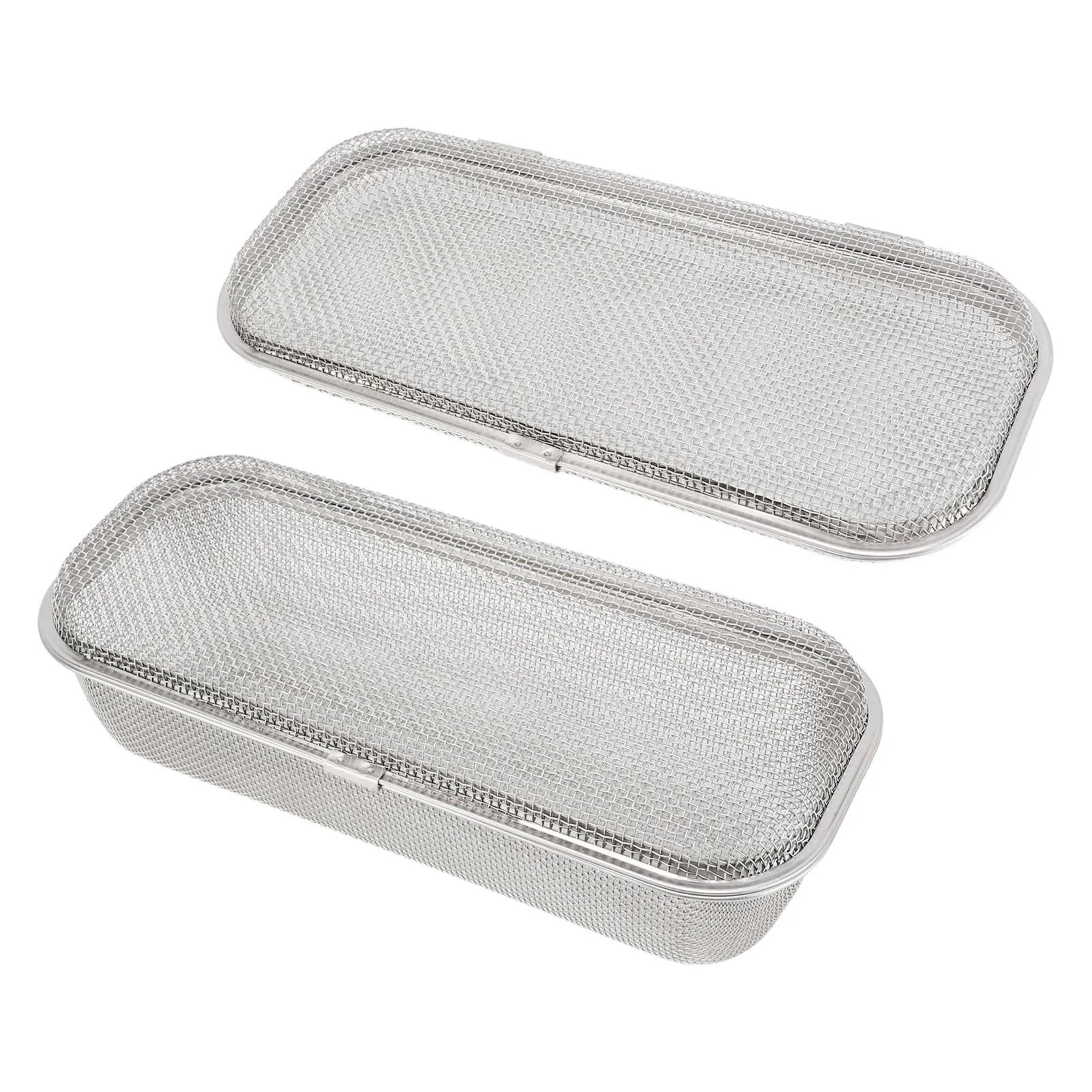 304 Stainless Steel Dishwasher Mesh Basket  Silverware Holder 3