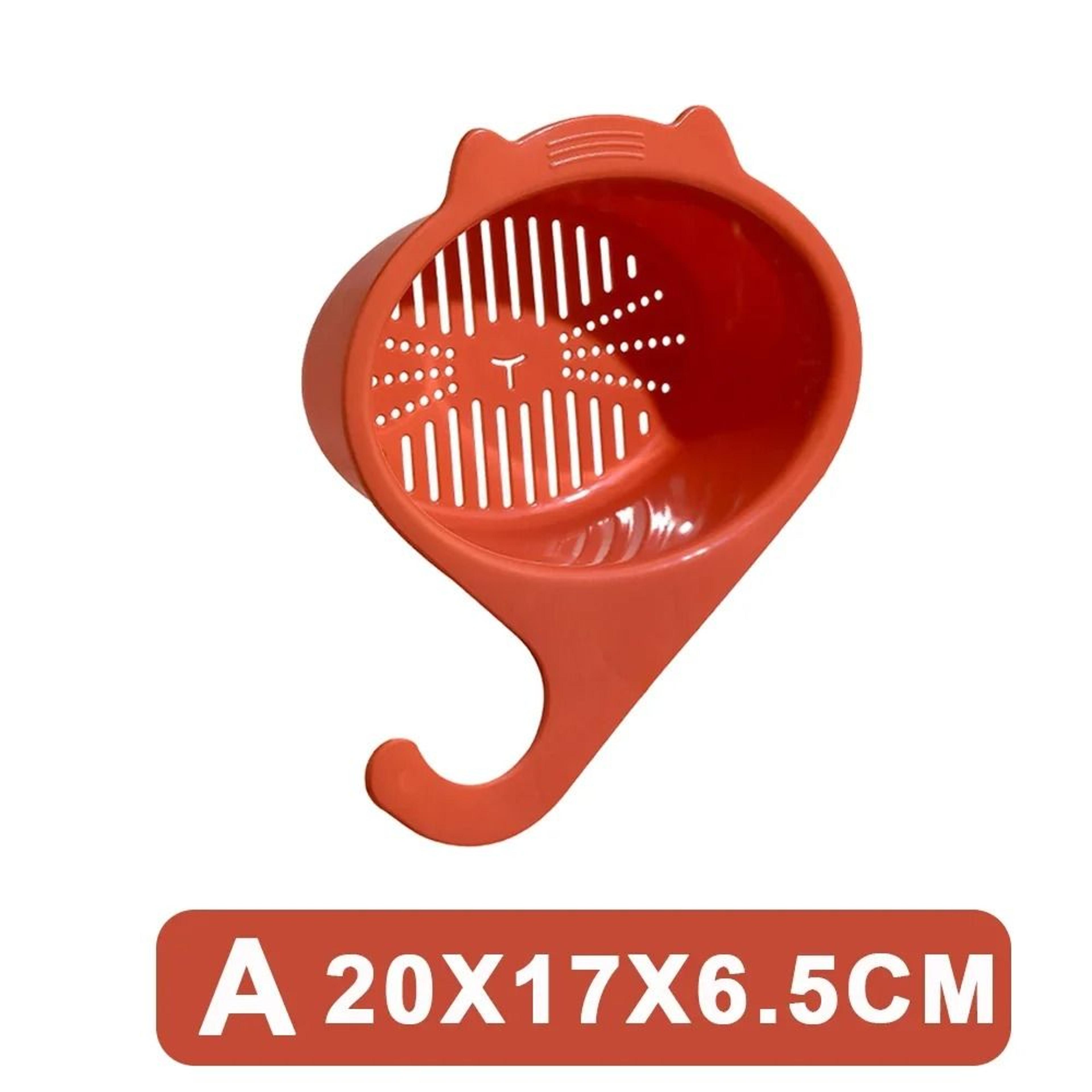 CatShaped Multifunctional Kitchen Sink Drain Basket 7