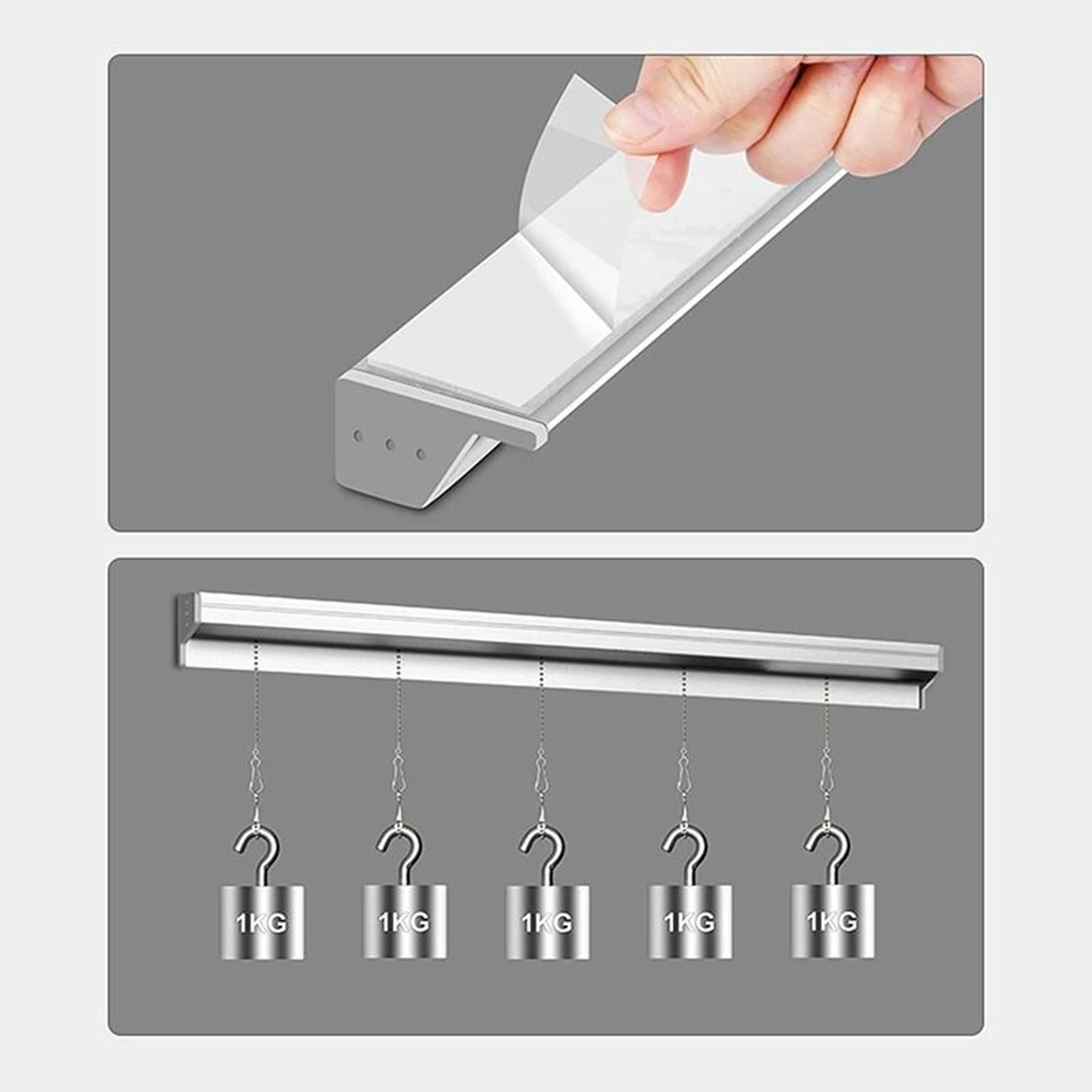WallMounted Aluminum Ticket Tab  Receipt Holder Rack 4