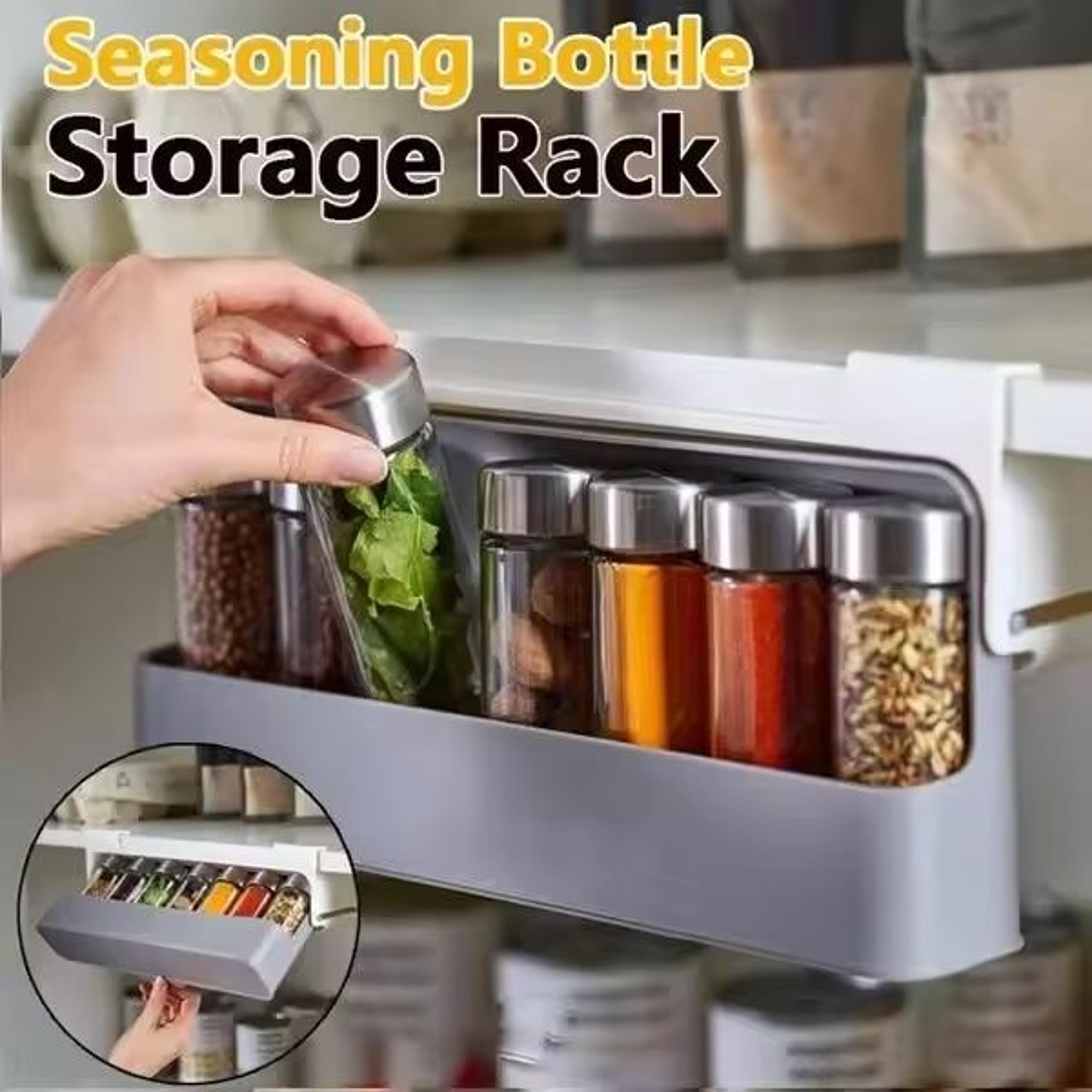 UnderShelf PullOut Kitchen Spice Organizer 5
