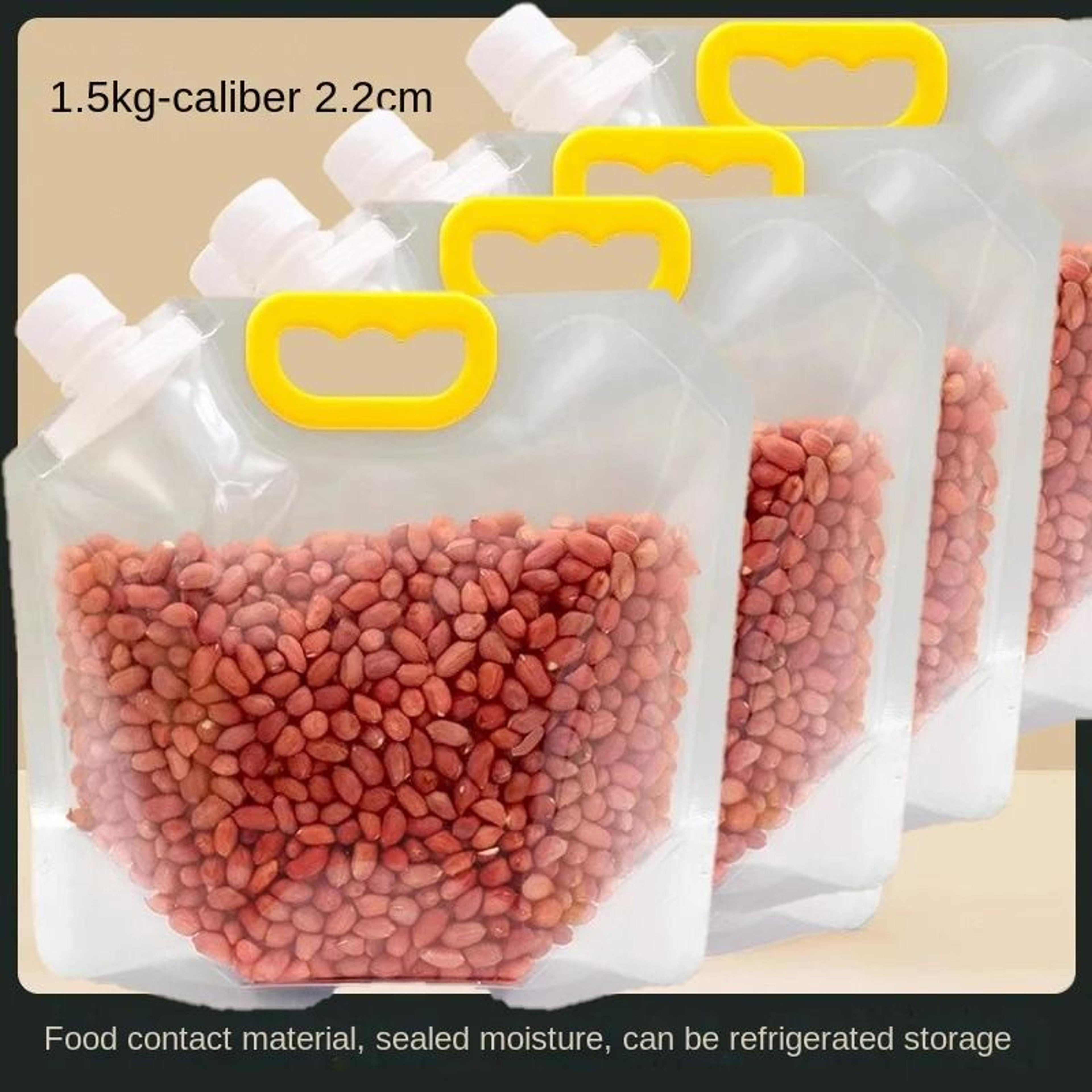 Reusable Sealed Grain  Sugar Storage Pouch Set 4Piece 8