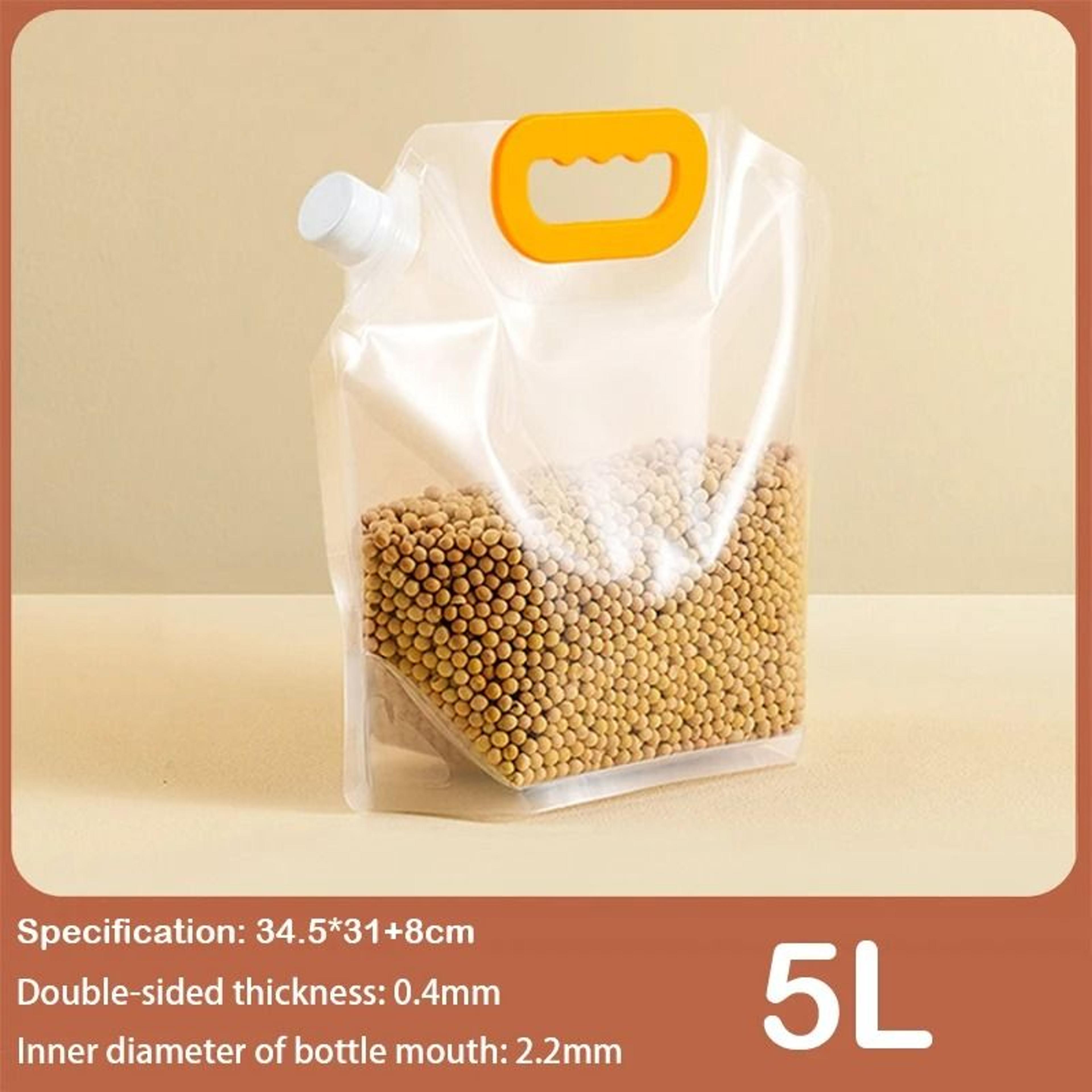 Portable Reusable Grain  Liquid Storage Bag 5Pack 10
