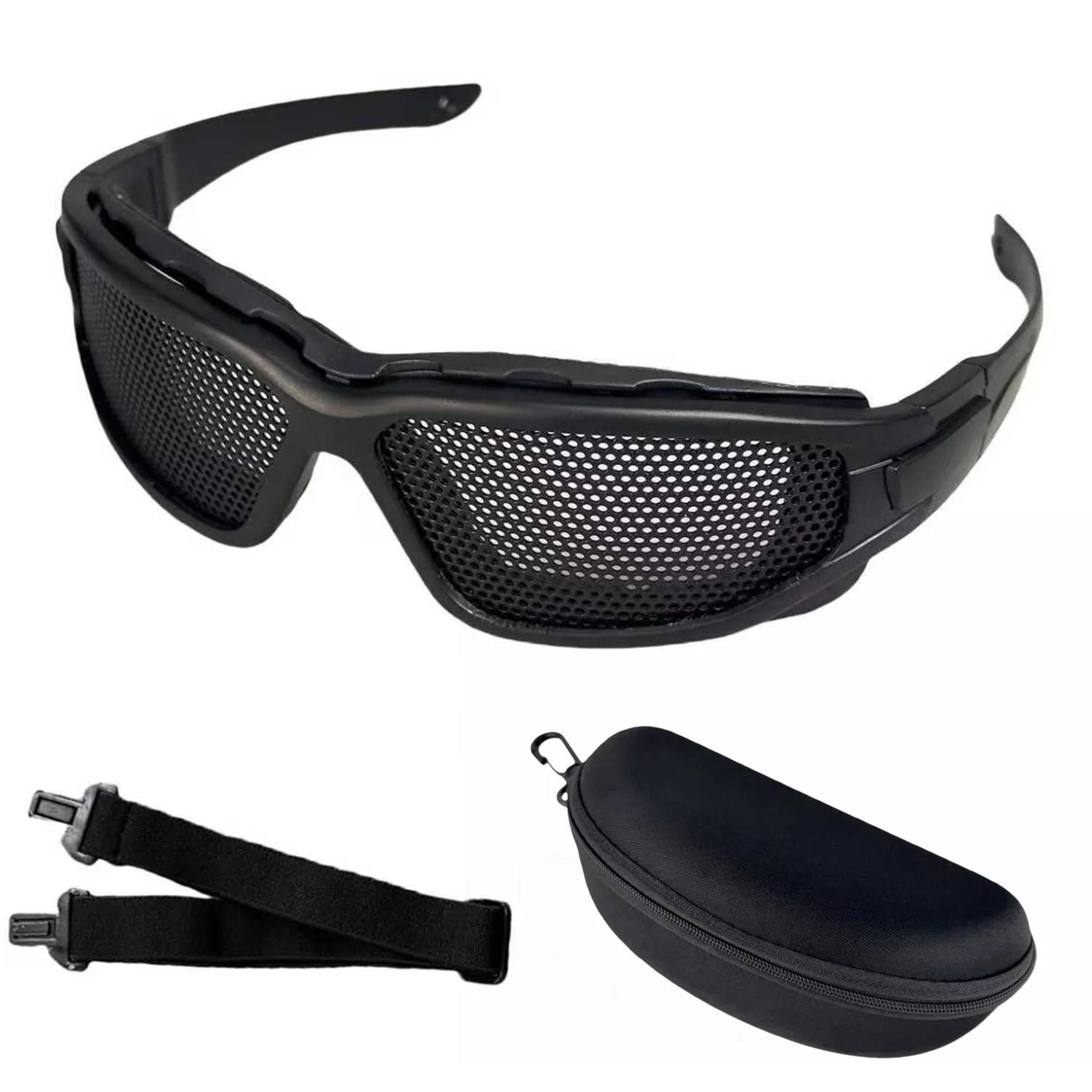 Tactical Military Steel Mesh Protective Goggles 5
