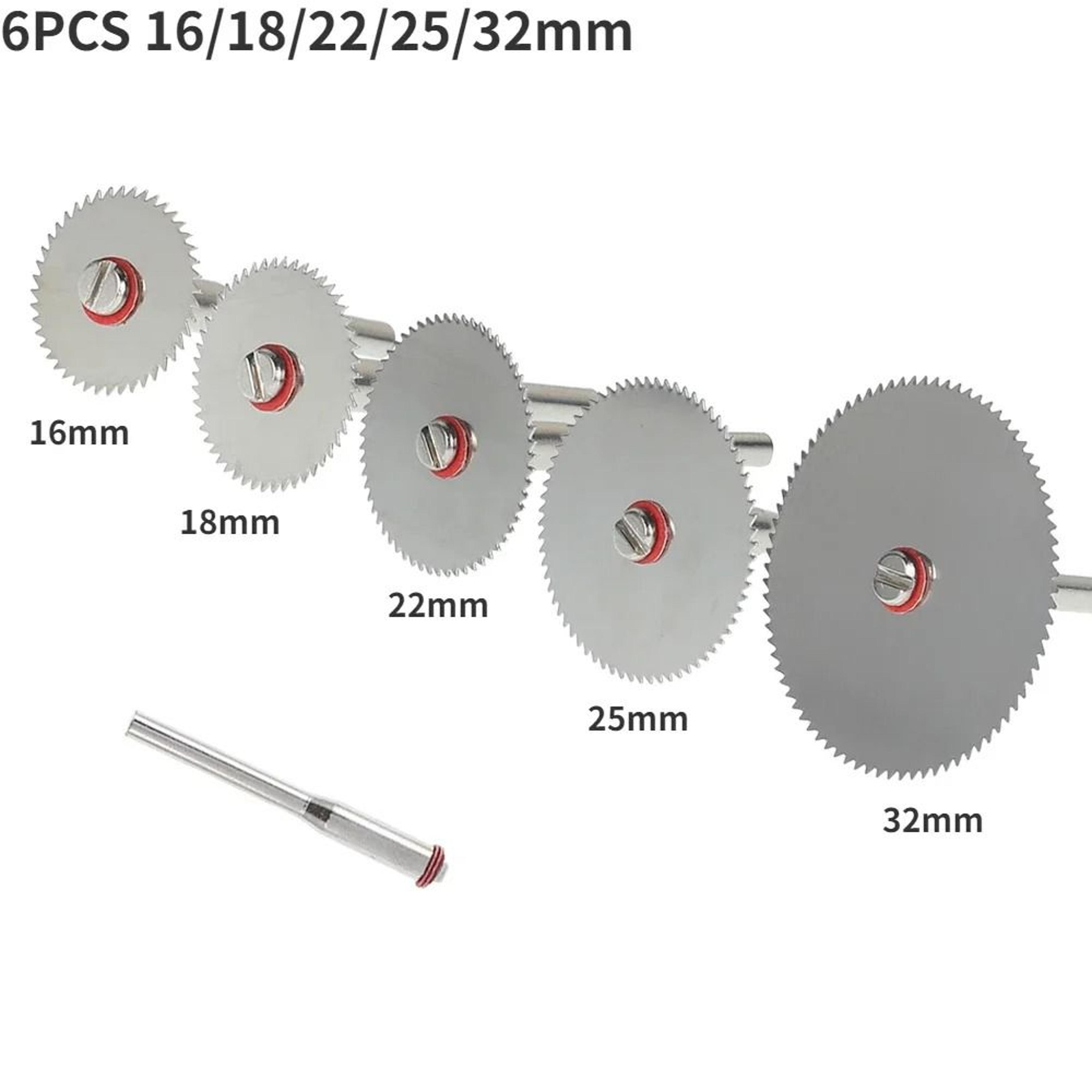 Rotary Tool Mini Circular Saw Blade  Cutting Disc Set 6 To 32Piece 7