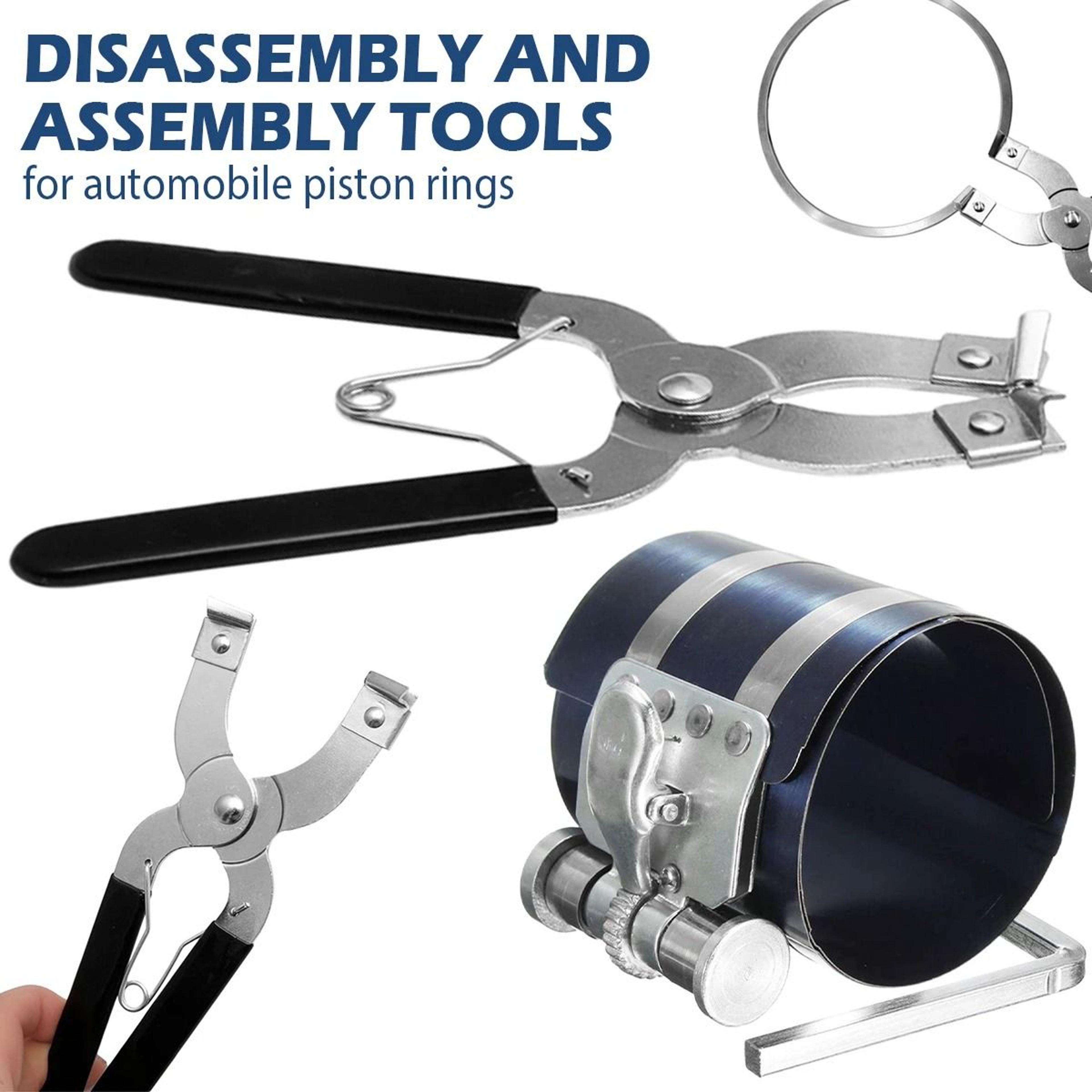 HeavyDuty Car Engine Piston Ring Installer  Compressor Plier 0