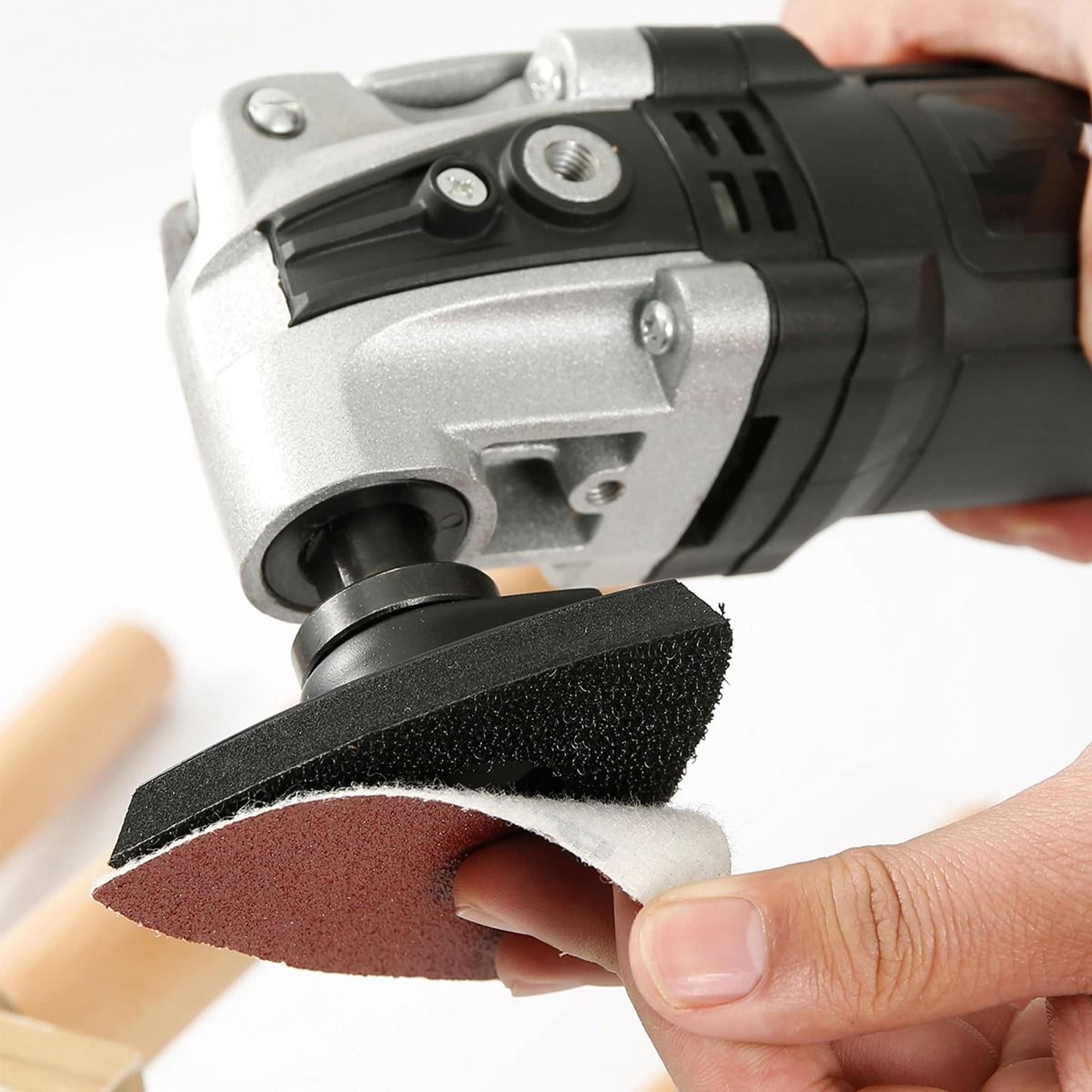 82Piece Oscillating MultiTool Triangular Sanding Pad Set 1