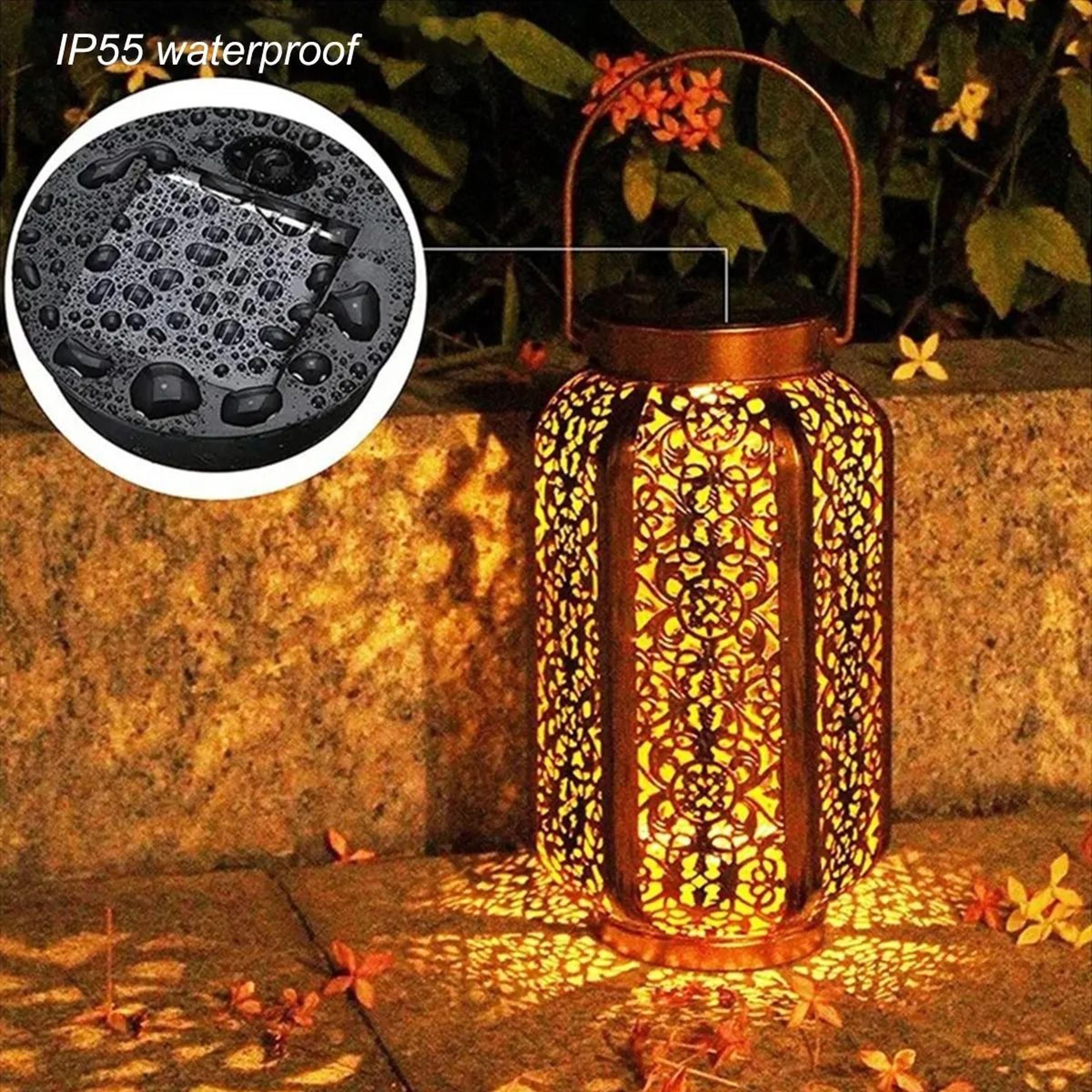 Solar Lantern Light Replacement Top With 30LED String Light 2
