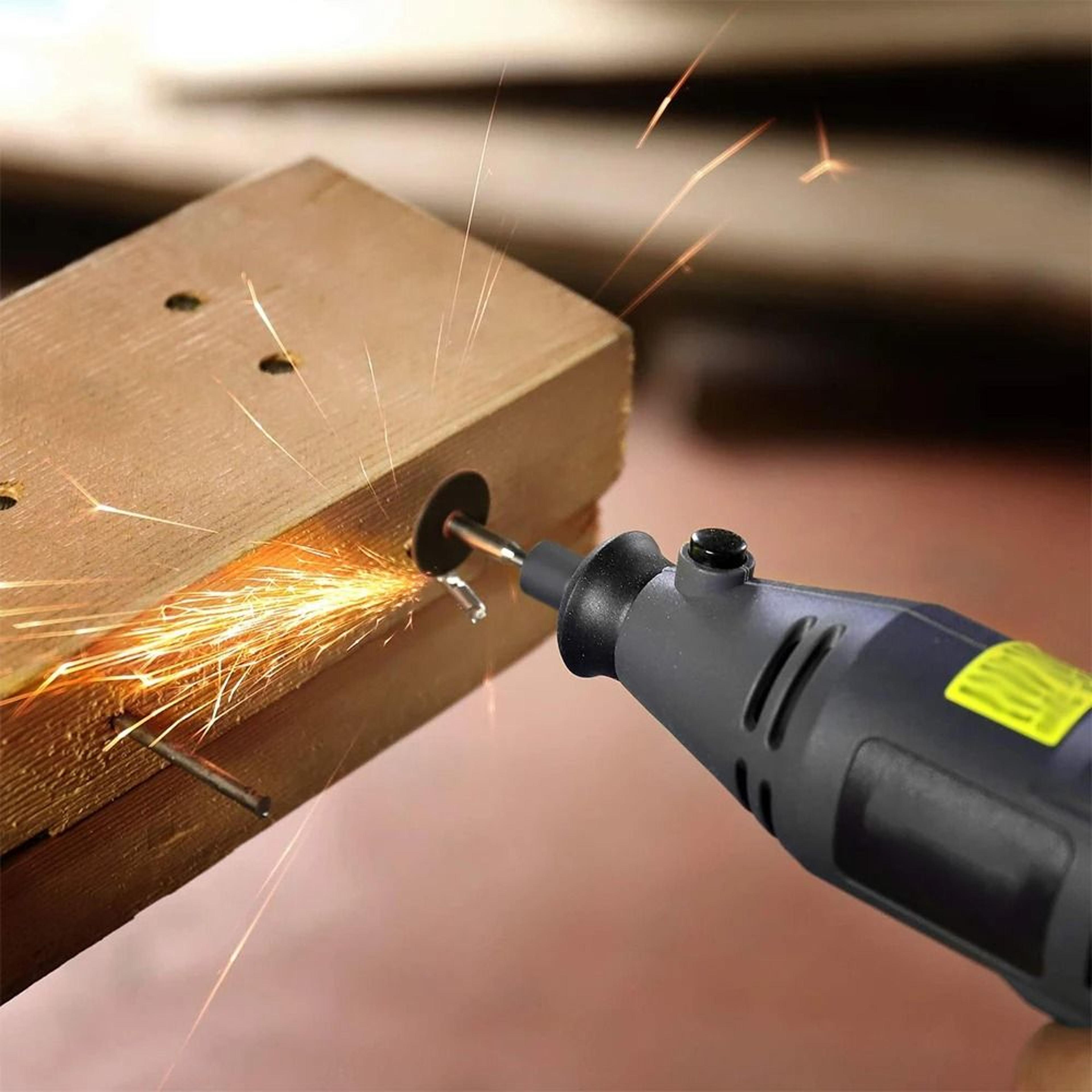 32mm Rotary Abrasive Cutting Discs  Mandrels Set 5