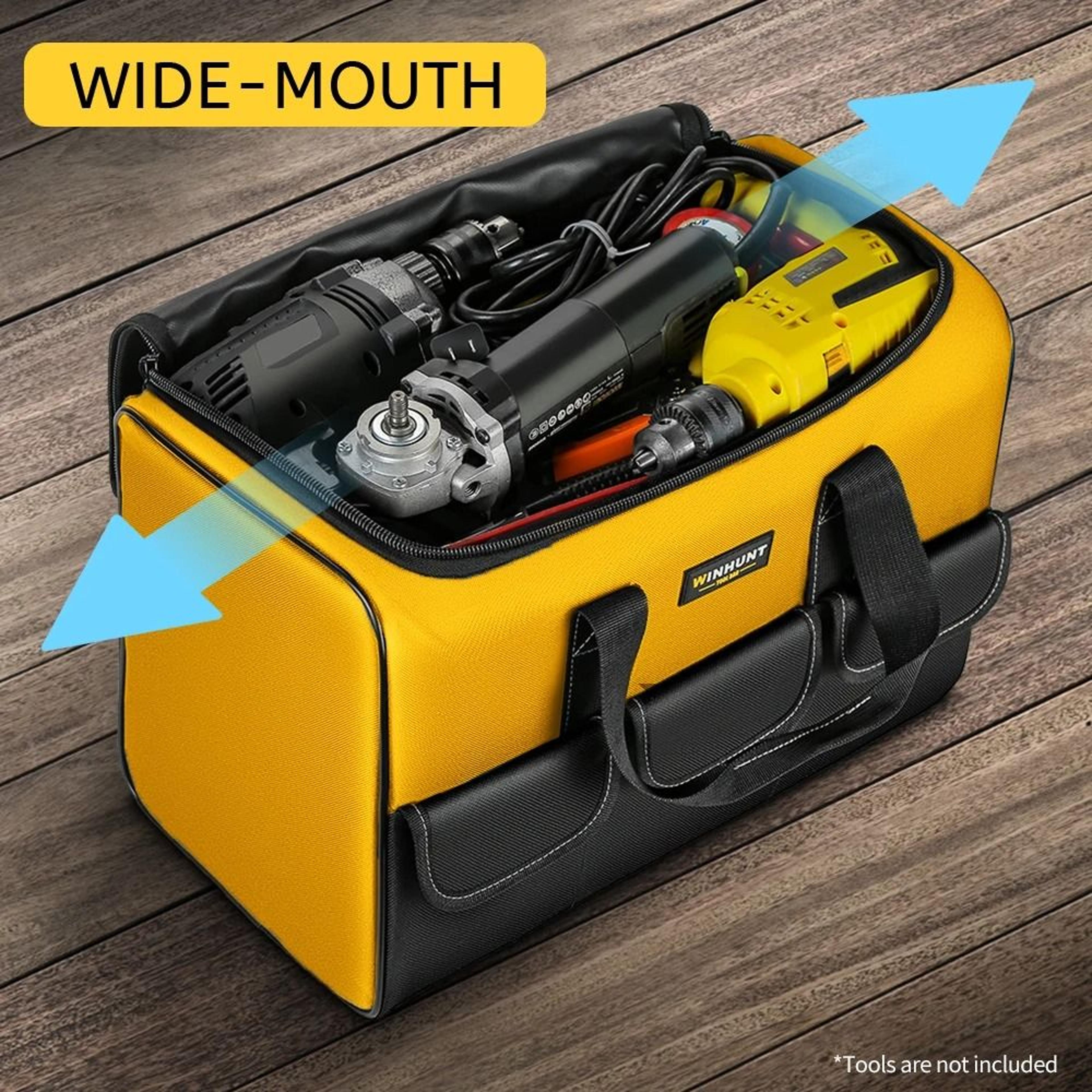17Inch HighCapacity MultiPocket Electrician Tool Bag 2