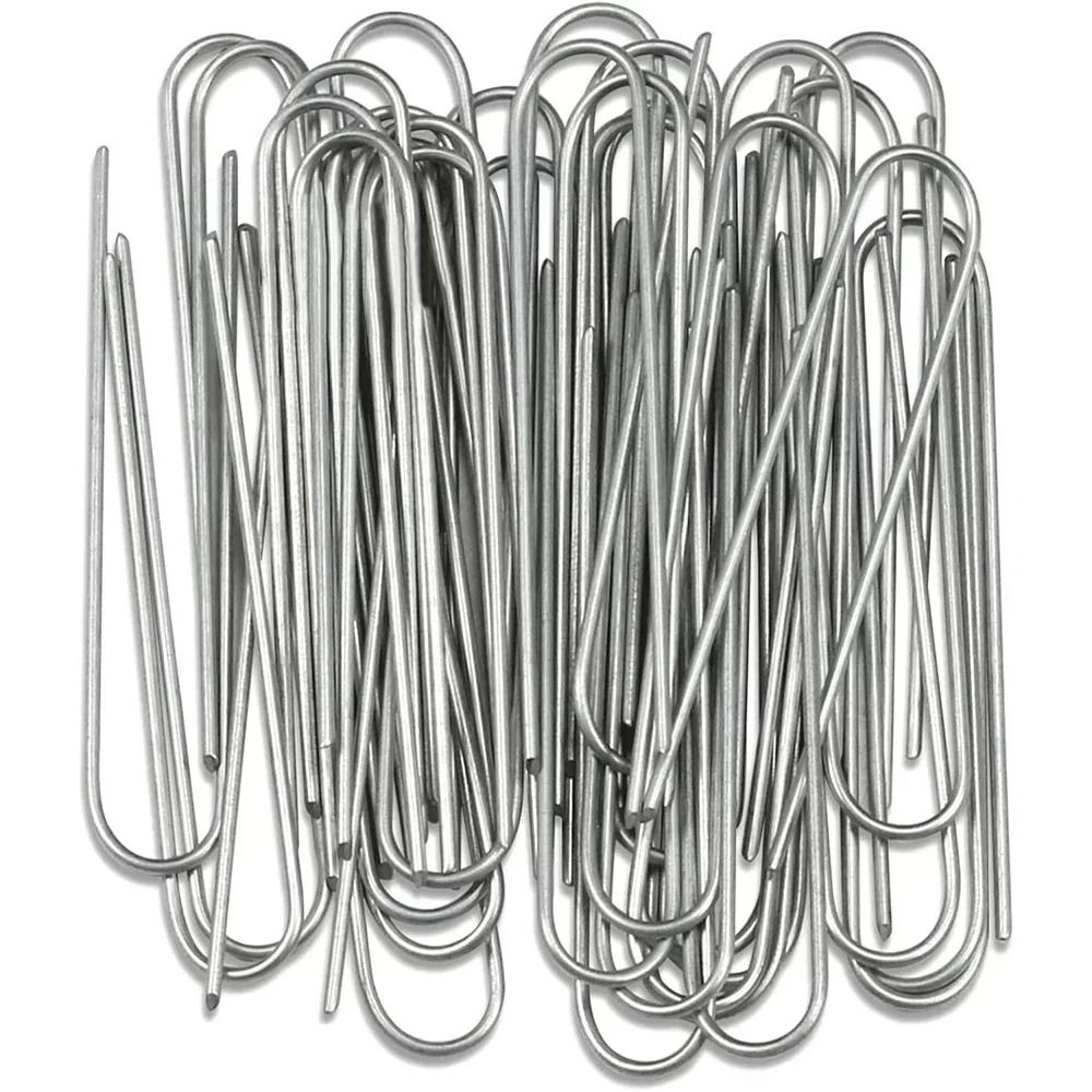 HeavyDuty Galvanized Landscape Staples Fleet 1